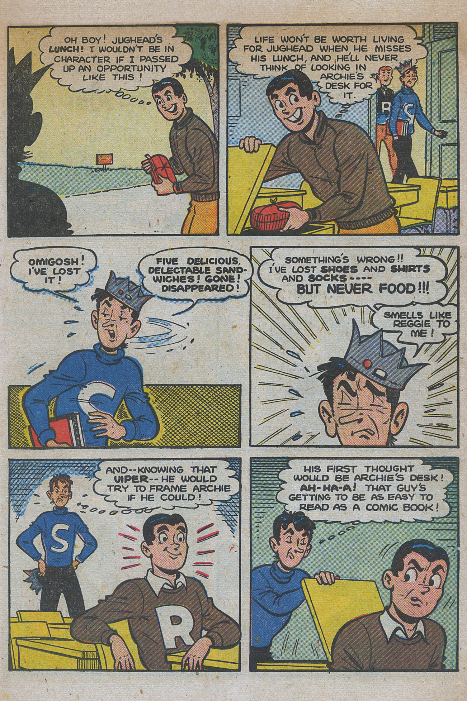 Read online Archie's Pal Jughead comic -  Issue #12 - 23