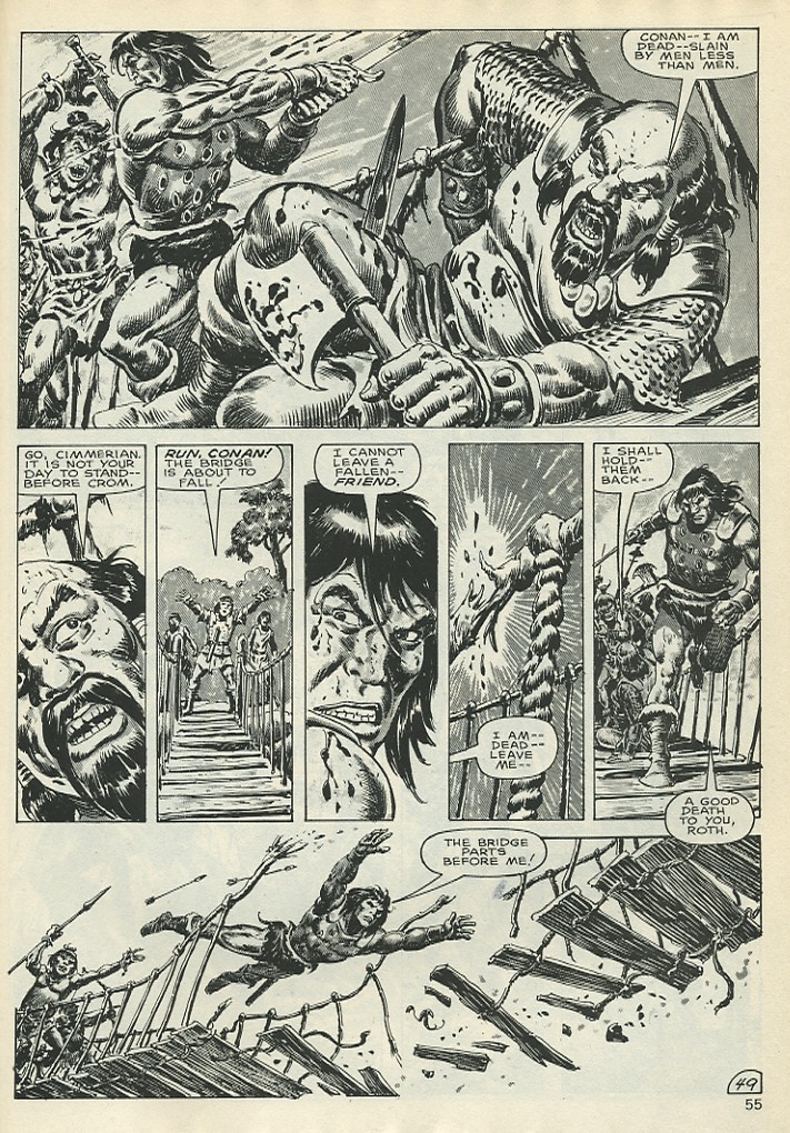 Read online The Savage Sword Of Conan comic -  Issue #137 - 56