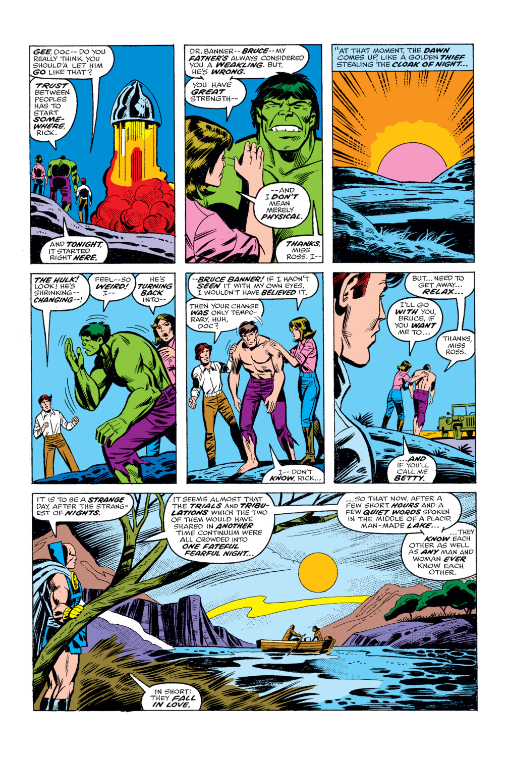 What If? (1977) issue 2 - The Hulk had the brain of Bruce Banner - Page 16