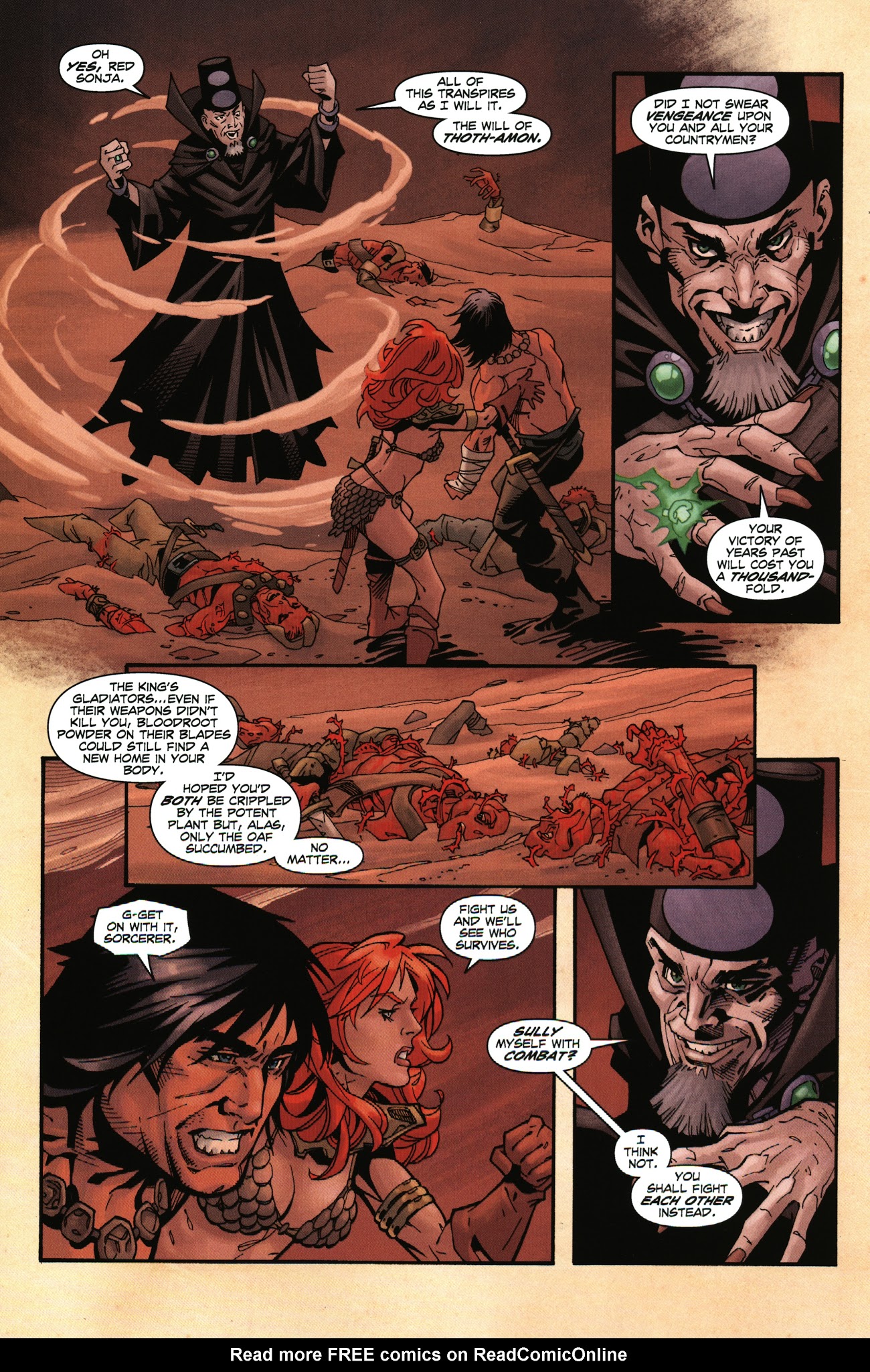 Read online Conan Red Sonja comic -  Issue #3 - 20