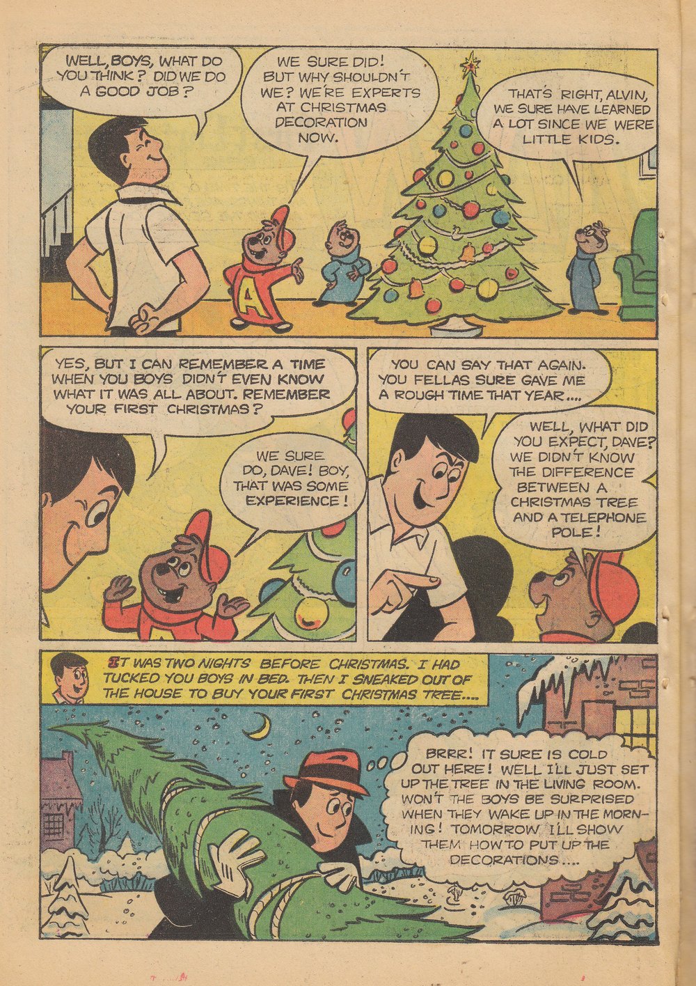 Read online Alvin and His Pals in Merry Christmas with Clyde Crashcup and Leonardo comic -  Issue # Full - 10