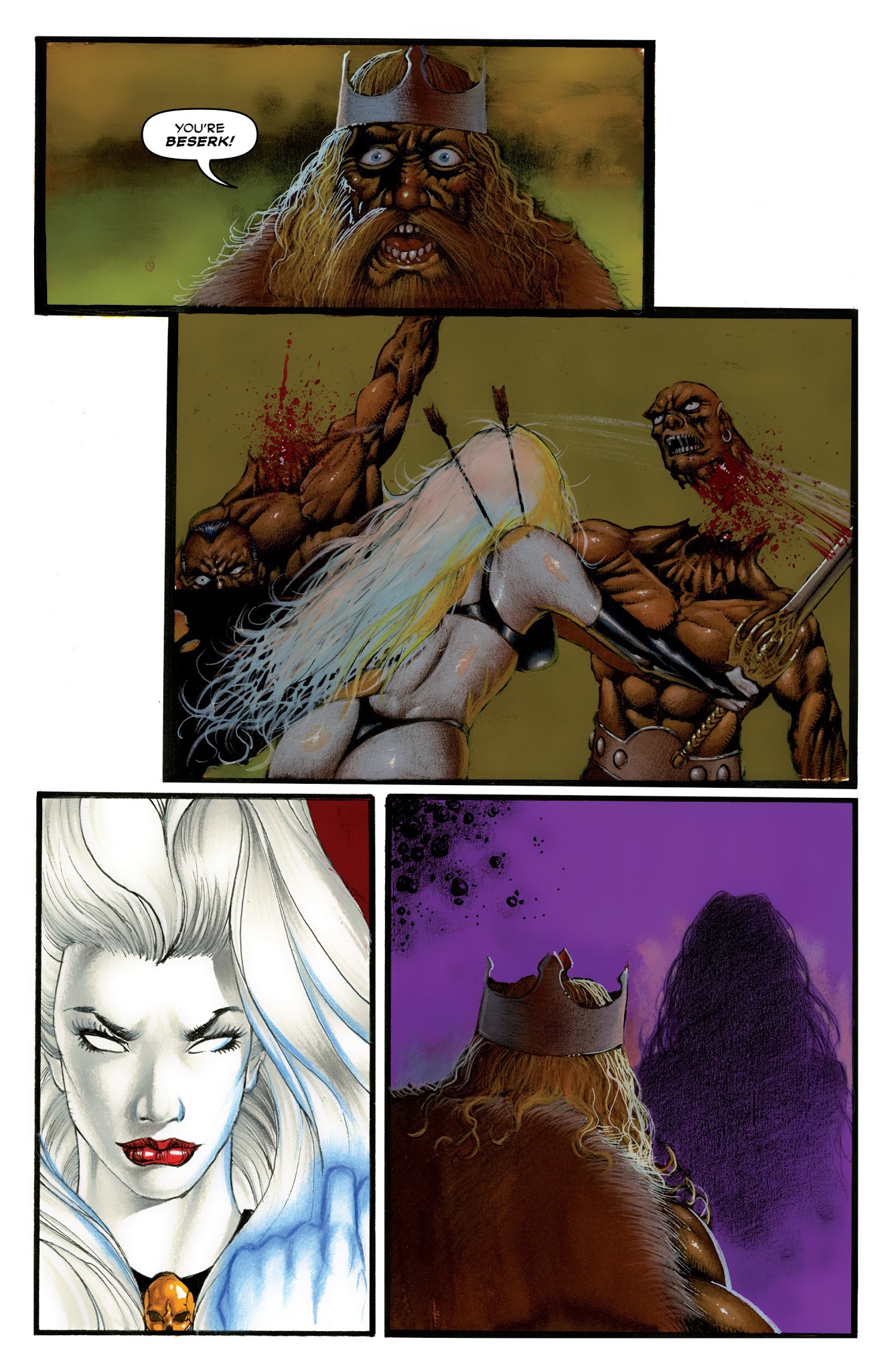 Read online Lady Death: Apocalypse comic -  Issue #0 - 10