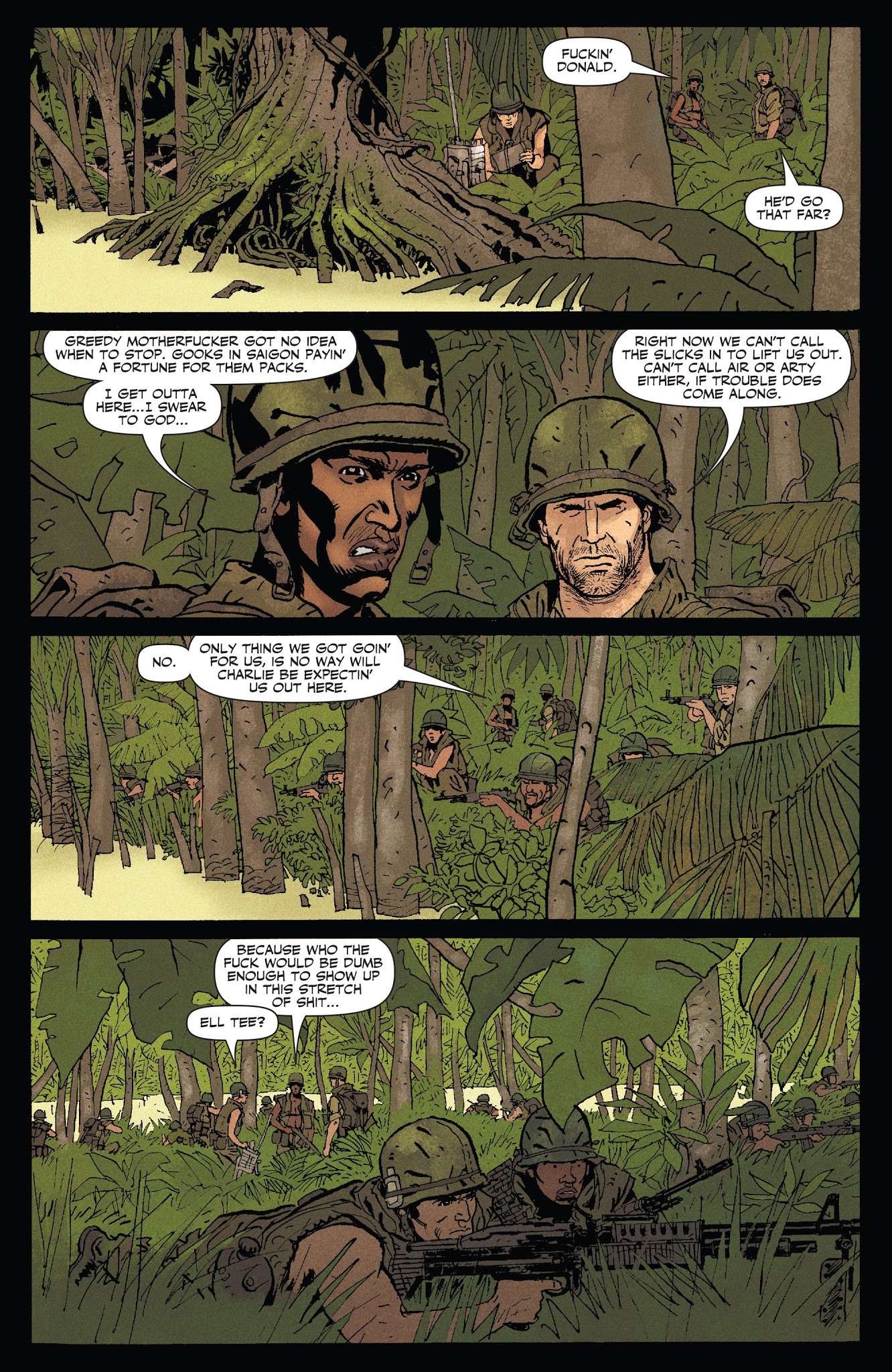 Read online Punisher MAX: The Platoon comic -  Issue #5 - 9
