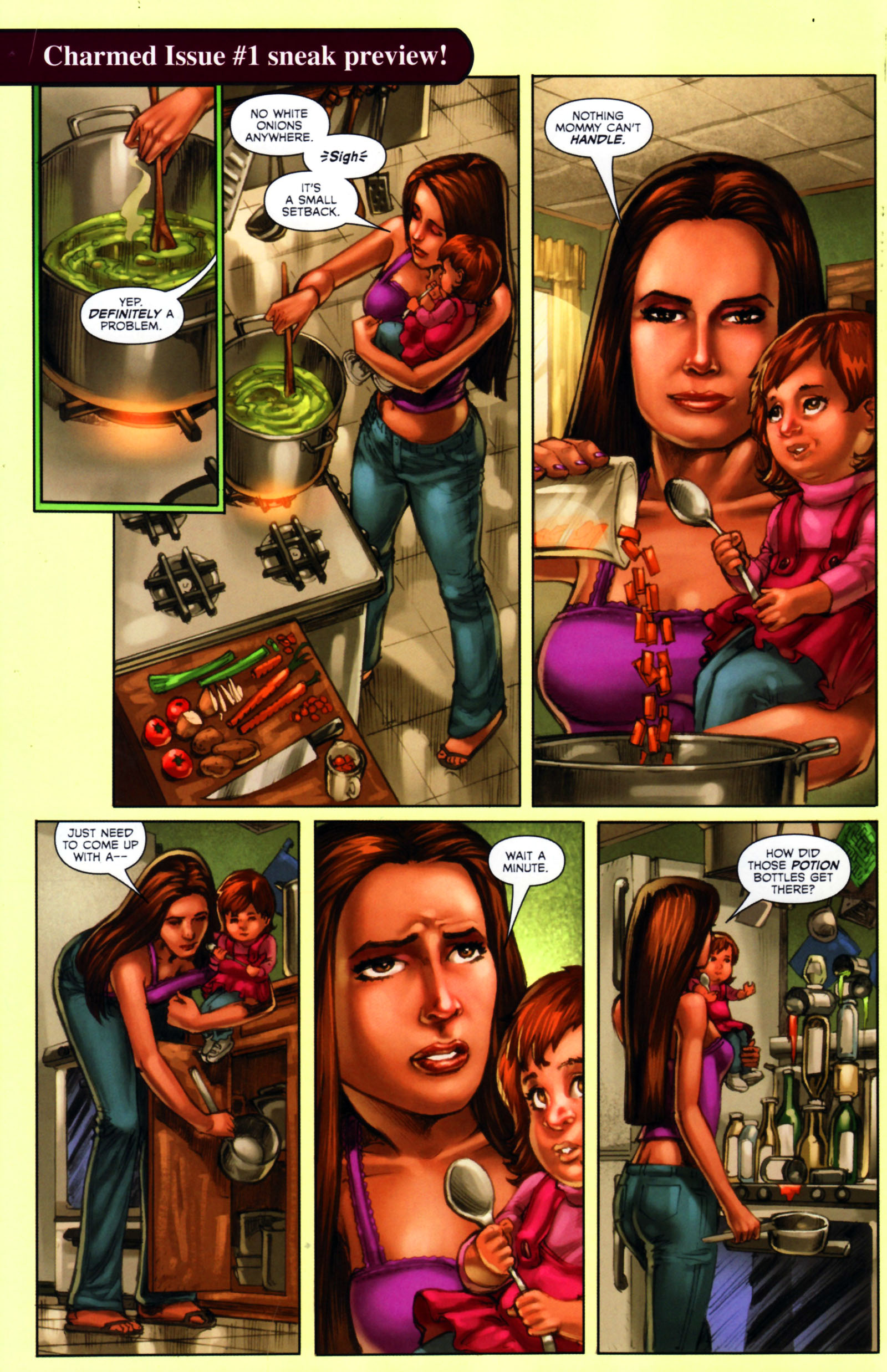 Read online Charmed comic -  Issue #0 - 16