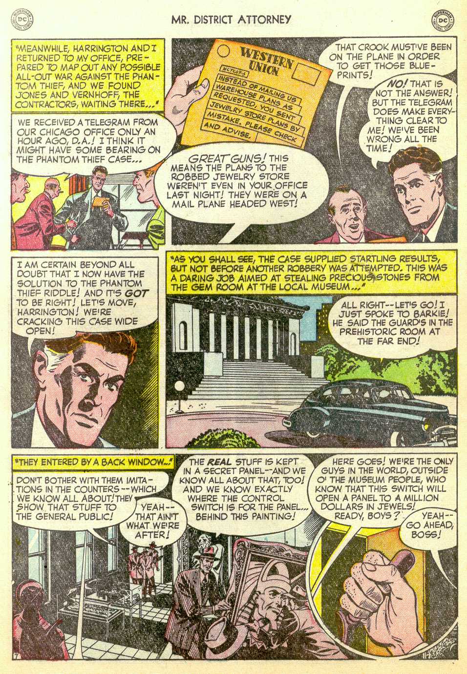 Read online Mr. District Attorney comic -  Issue #18 - 46