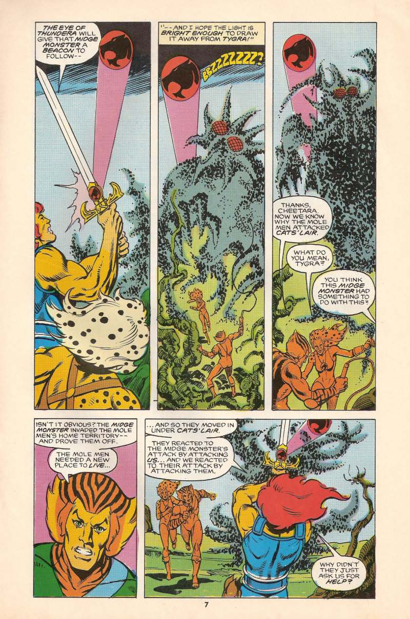 Read online ThunderCats (1987) comic -  Issue #20 - 7