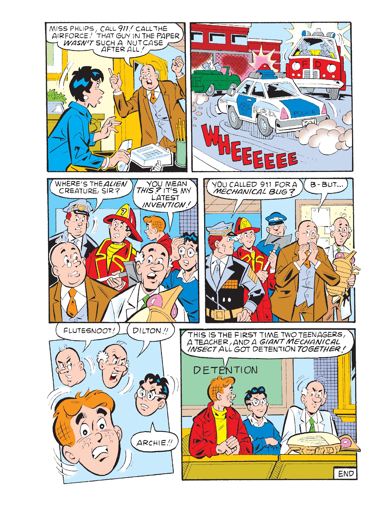 Read online Archie's Funhouse Double Digest comic -  Issue #26 - 28