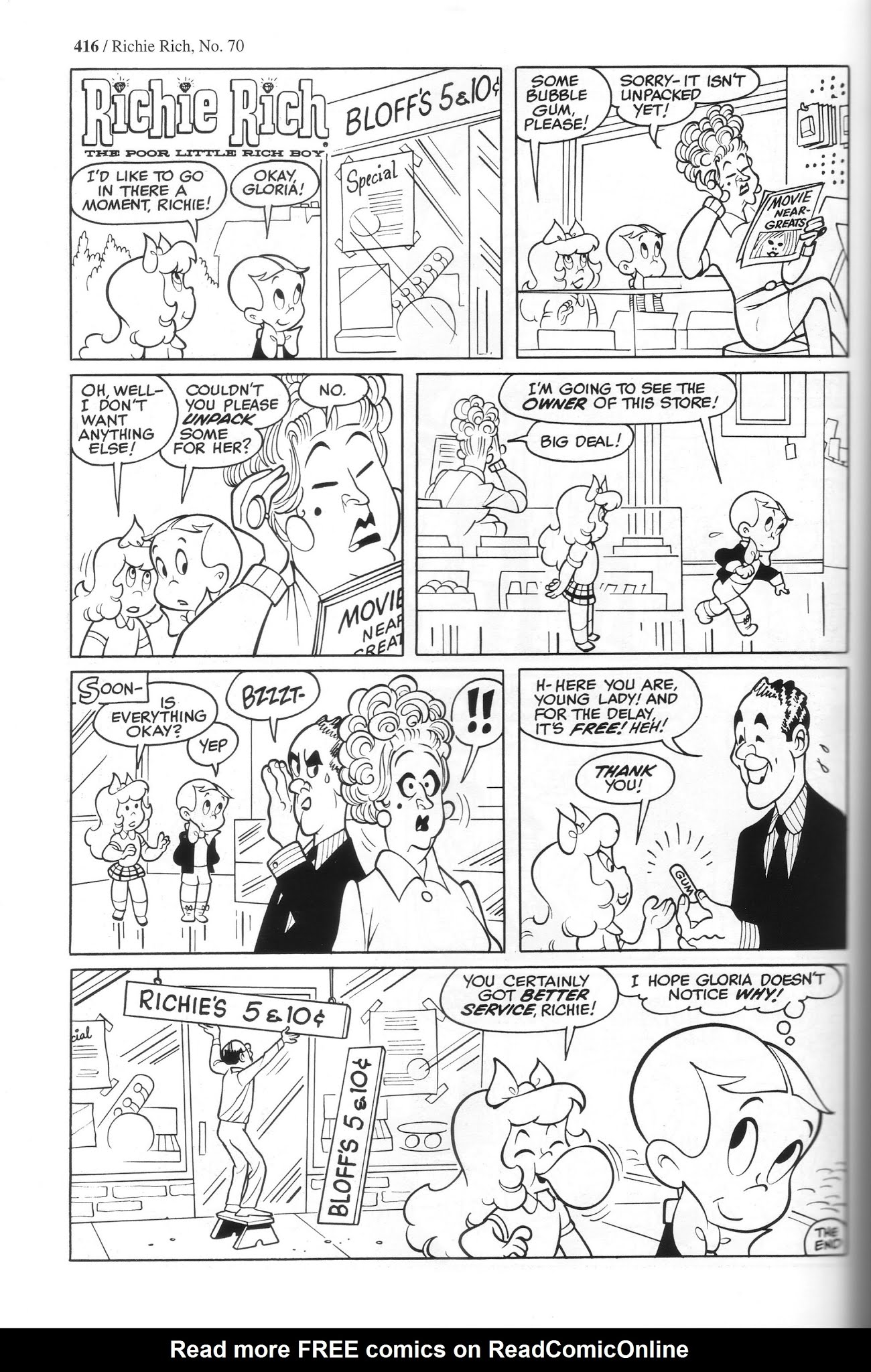 Read online Harvey Comics Classics comic -  Issue # TPB 2 (Part 5) - 17