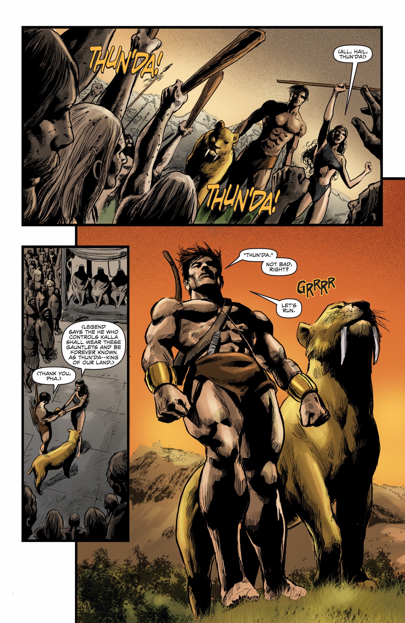Read online Thun'da comic -  Issue # TPB - 120