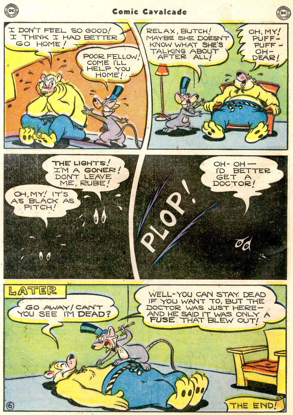 Read online Comic Cavalcade comic -  Issue #43 - 64