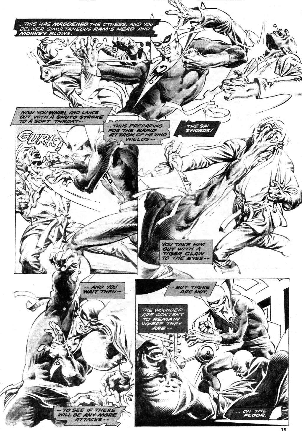 Read online The Deadly Hands of Kung Fu comic -  Issue #10 - 15