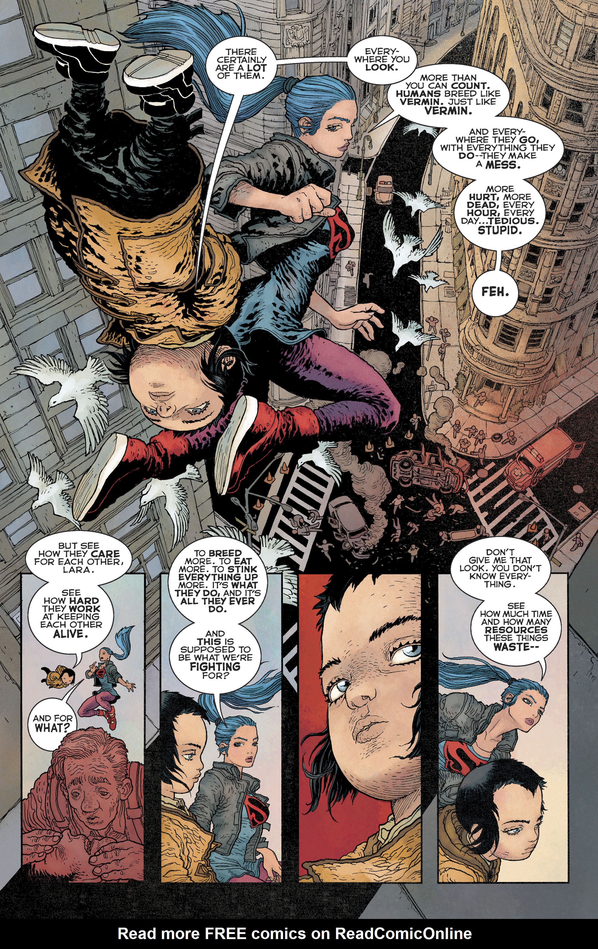 Read online Dark Knight Returns: The Golden Child comic -  Issue # Full - 5