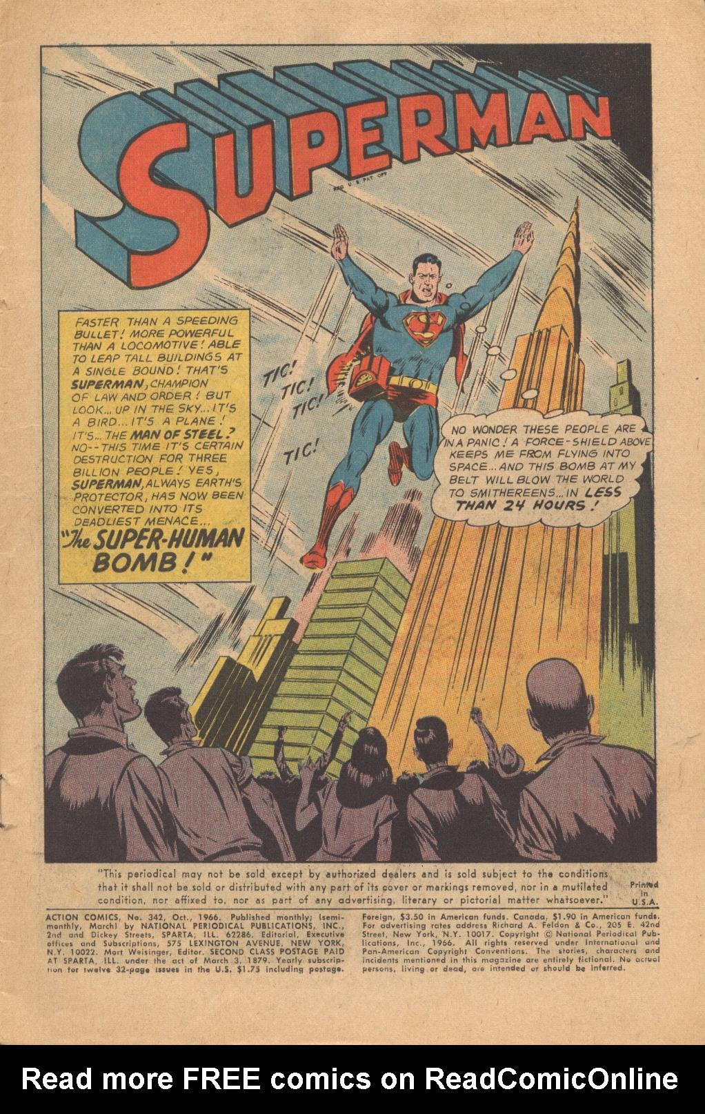 Read online Action Comics (1938) comic -  Issue #342 - 3