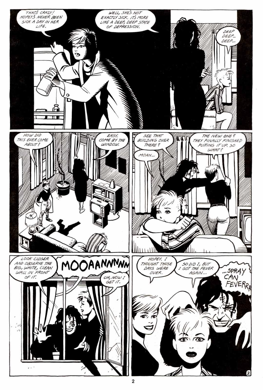 Read online Love and Rockets (1982) comic -  Issue #5 - 4
