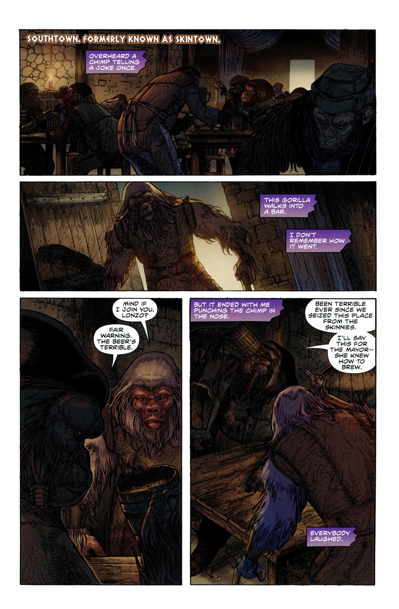 Read online Planet of the Apes (2011) comic -  Issue #14 - 20