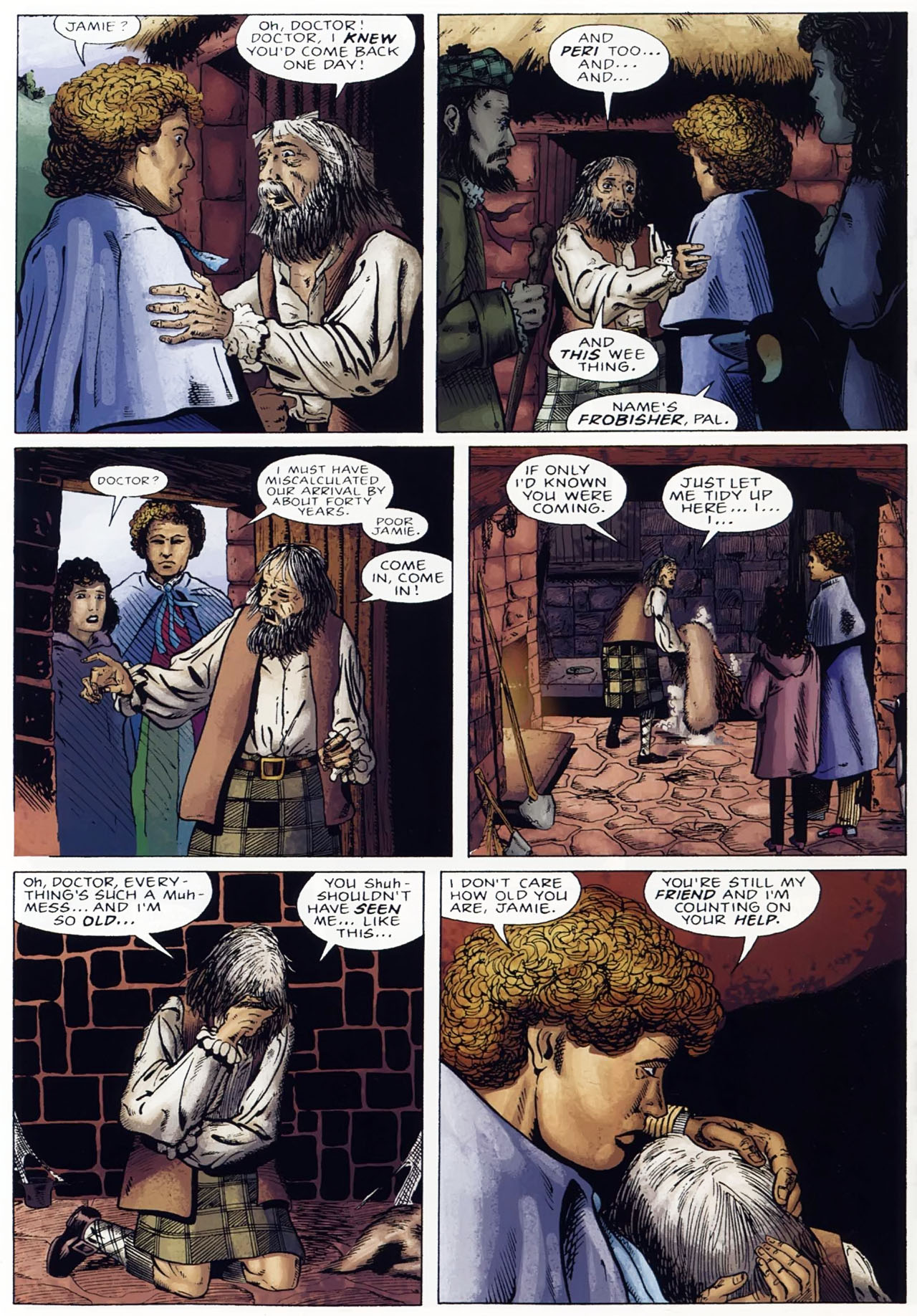 Read online Grant Morrison's Doctor Who comic -  Issue #2 - 11