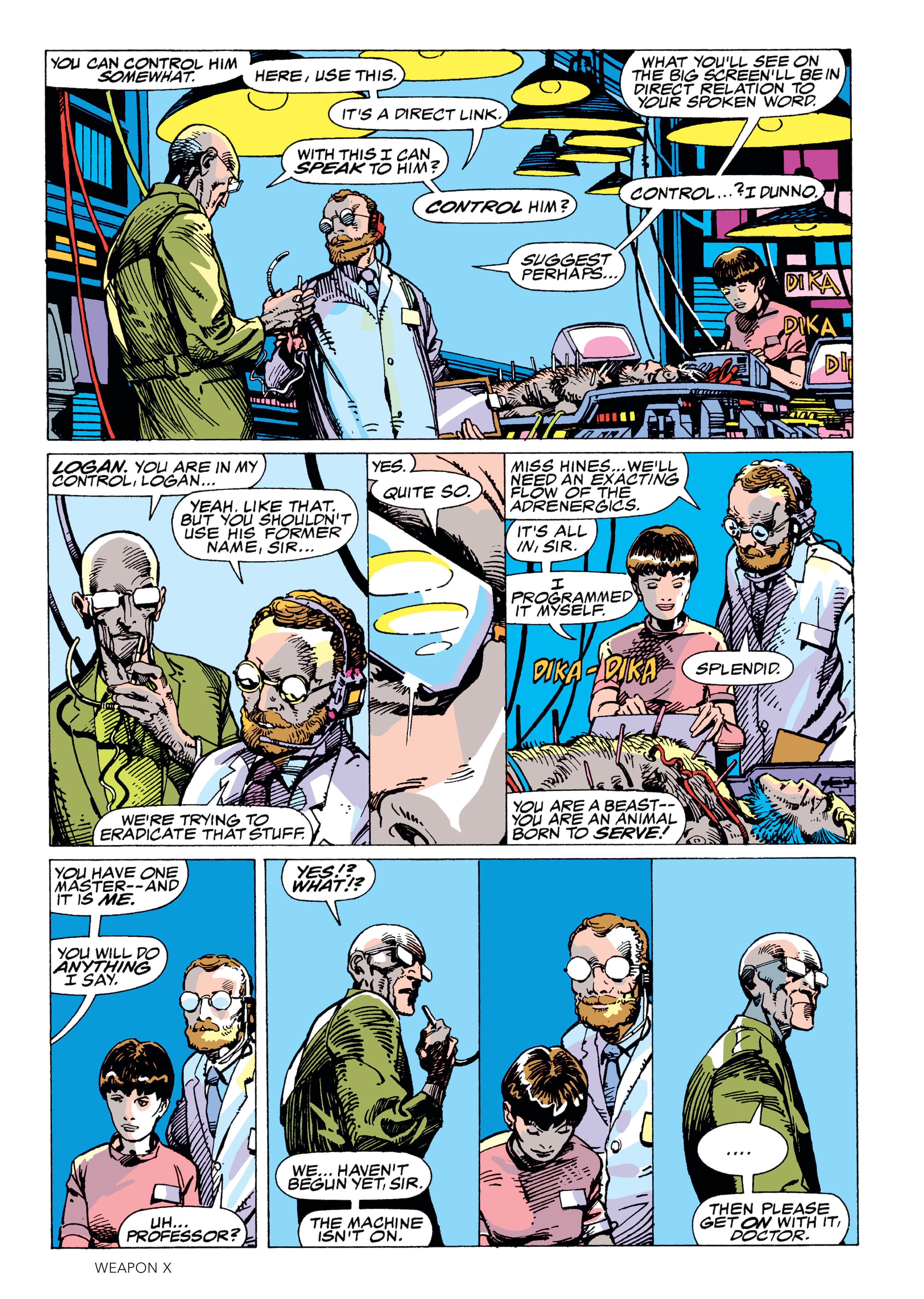 Read online Wolverine: Weapon X Gallery Edition comic -  Issue # TPB (Part 1) - 38