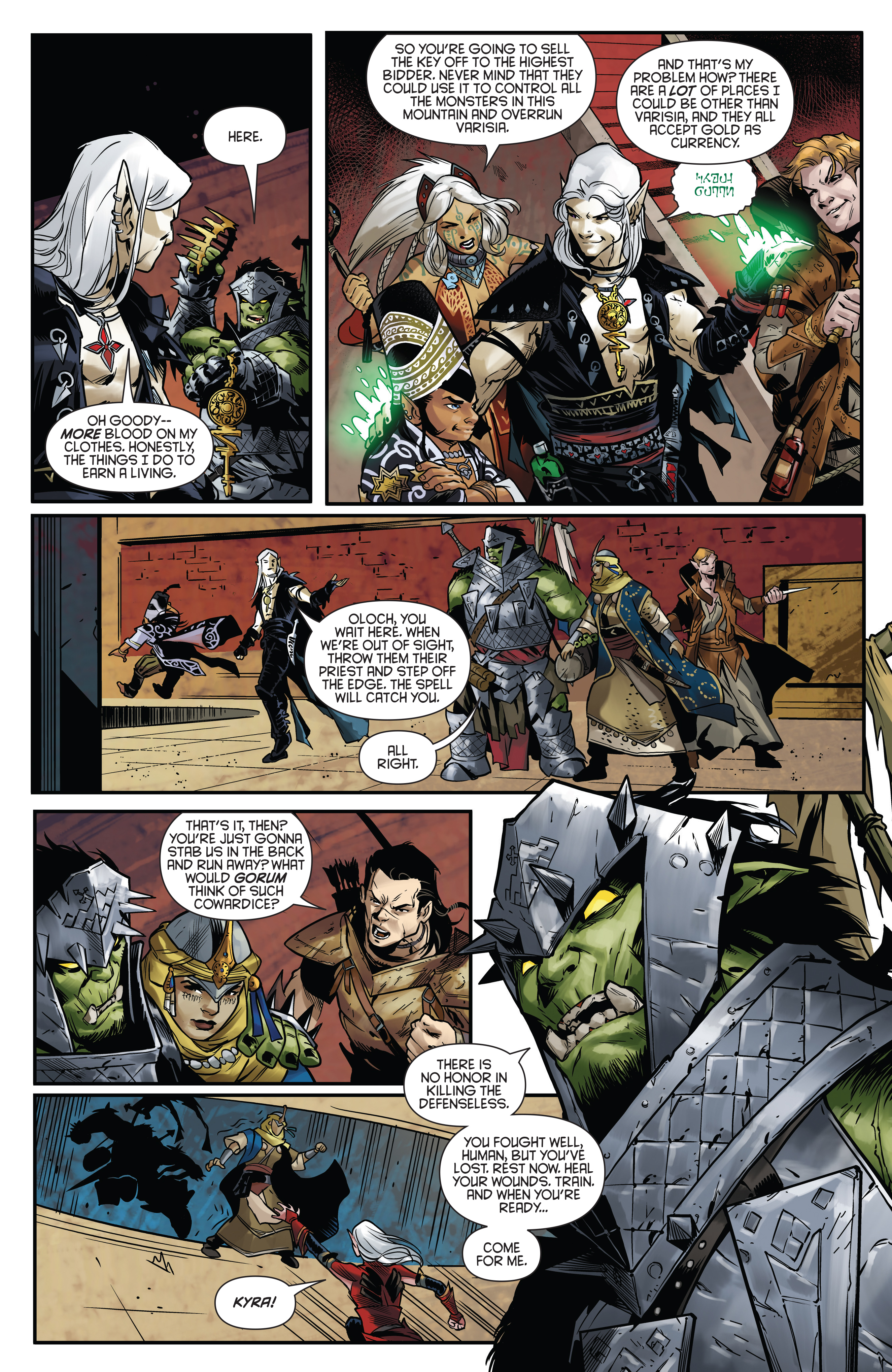 Read online Pathfinder: Hollow Mountain comic -  Issue #6 - 19