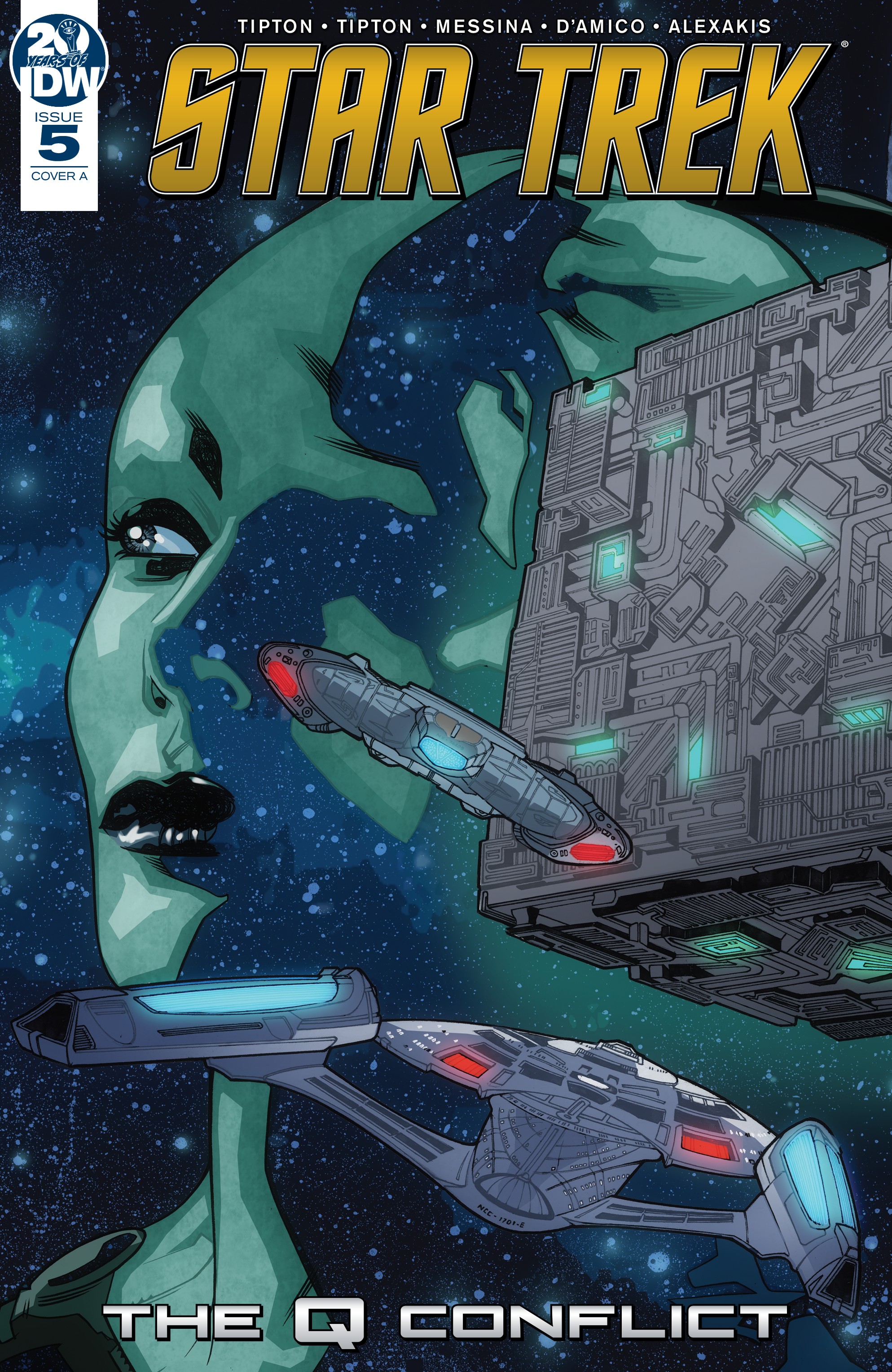 Read online Star Trek: The Q Conflict comic -  Issue #5 - 1