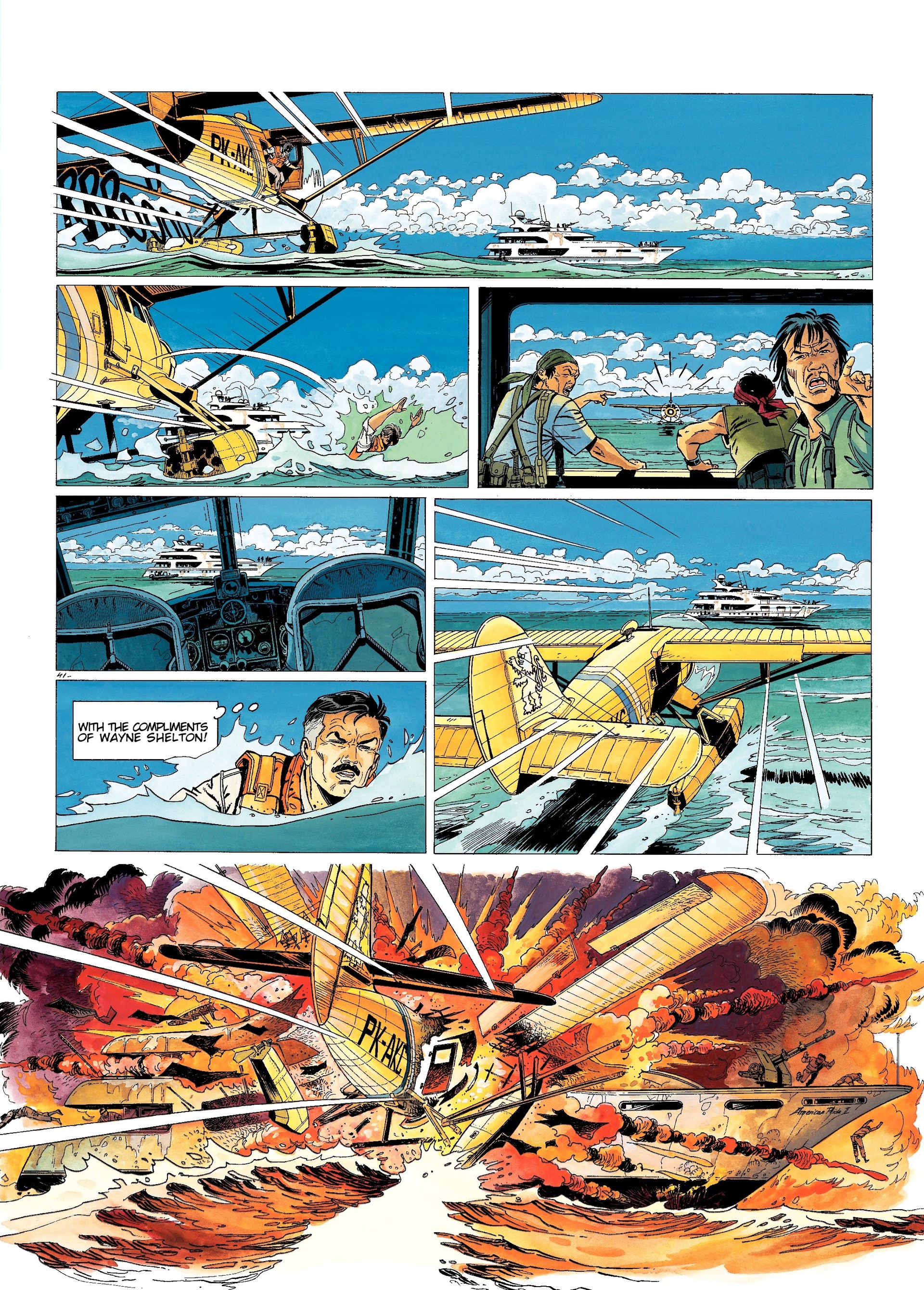 Read online Wayne Shelton comic -  Issue #5 - 44