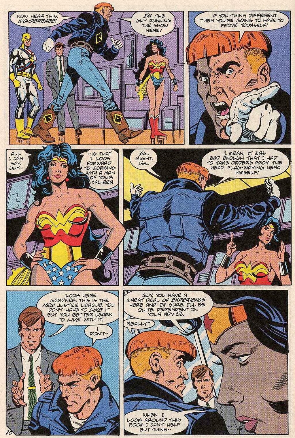 Read online Justice League America comic -  Issue #71 - 23