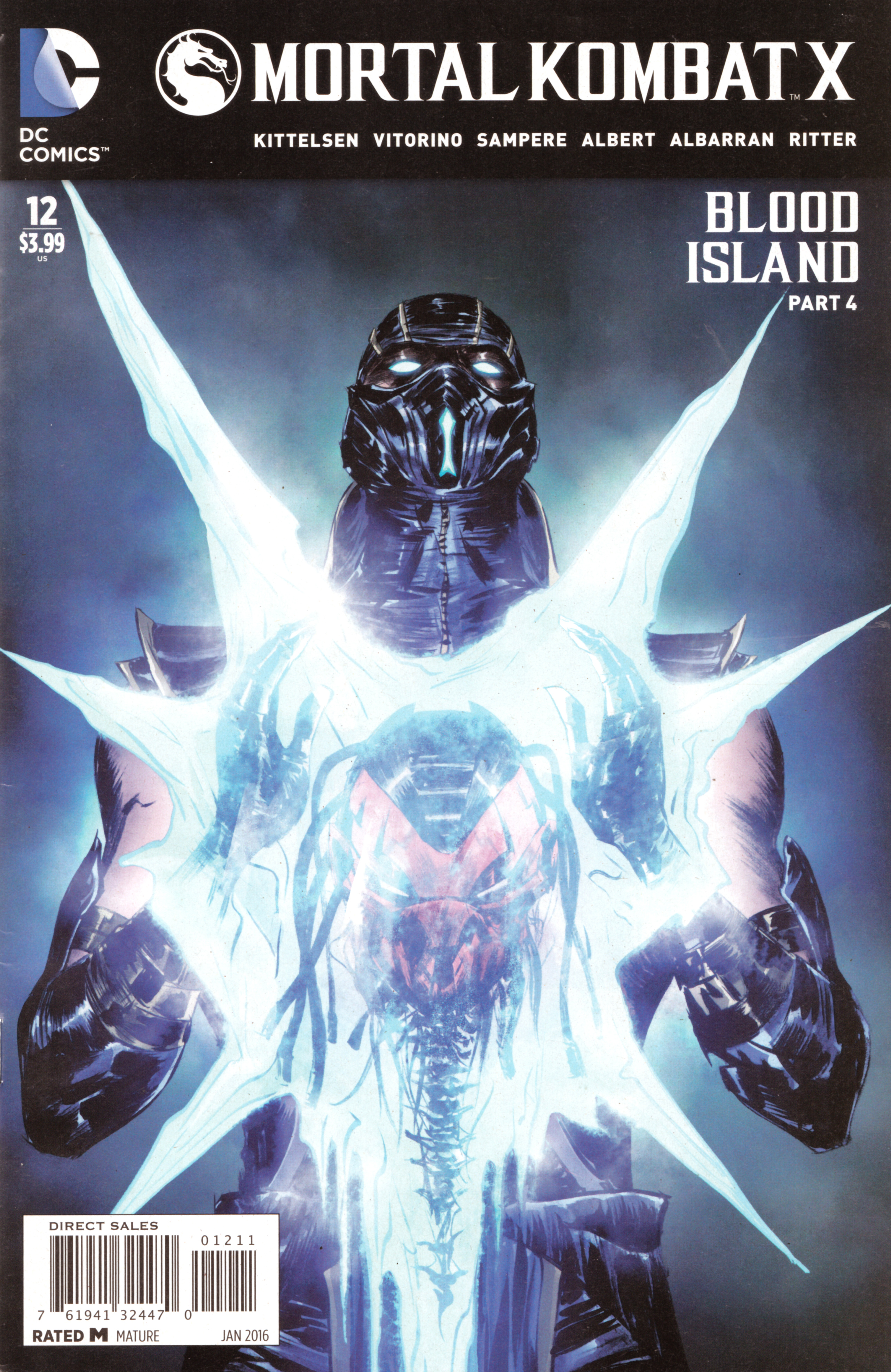 Read online Mortal Kombat X [II] comic -  Issue #12 - 1