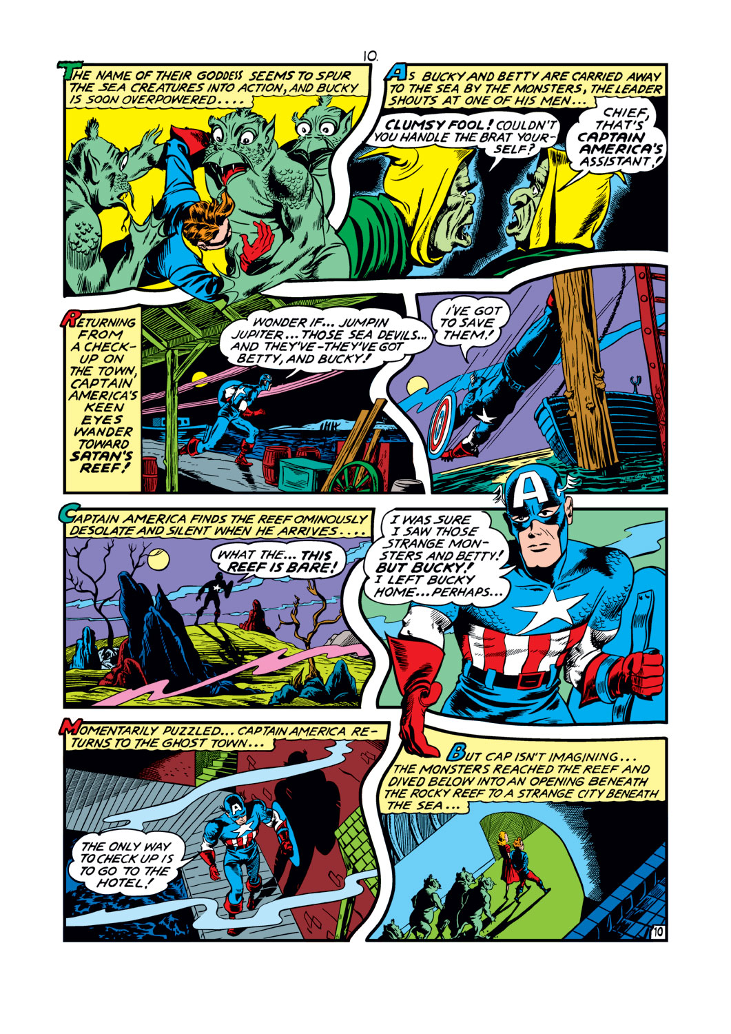 Captain America Comics 16 Page 11