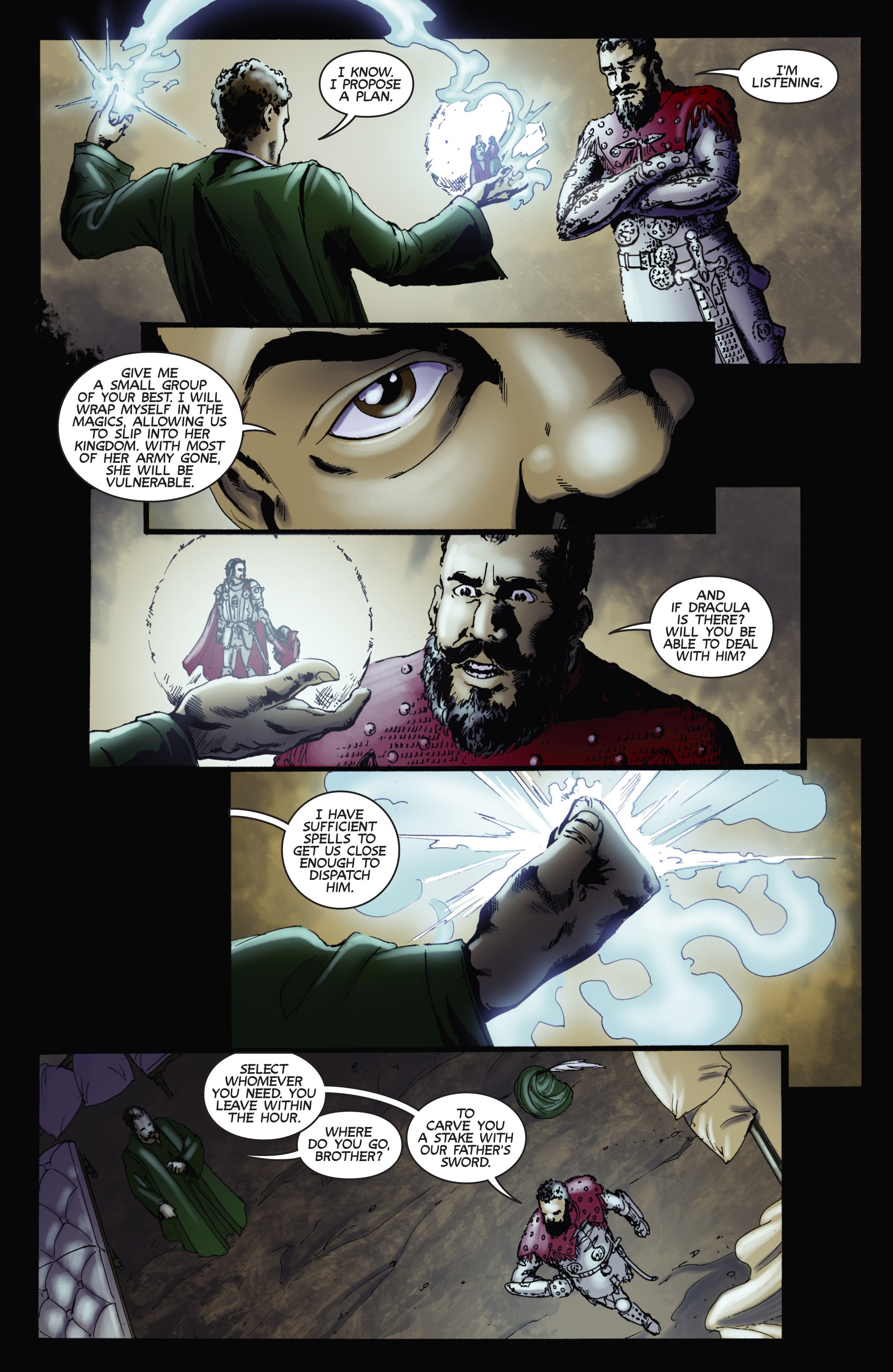 Read online Blood Queen Vs. Dracula comic -  Issue #2 - 14