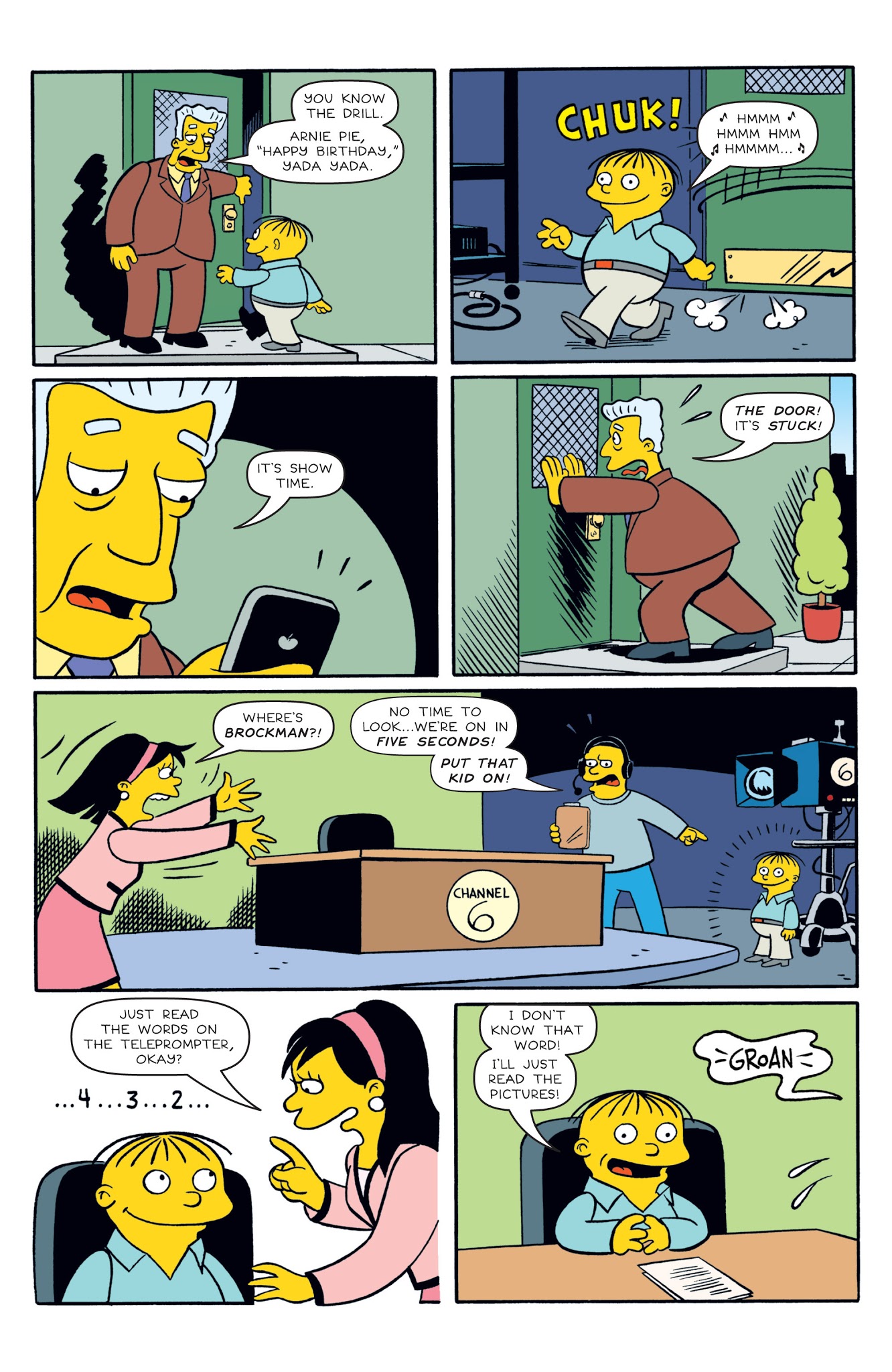 Read online Simpsons One-Shot Wonders: Ralph Wiggum Comics comic -  Issue # Full - 17