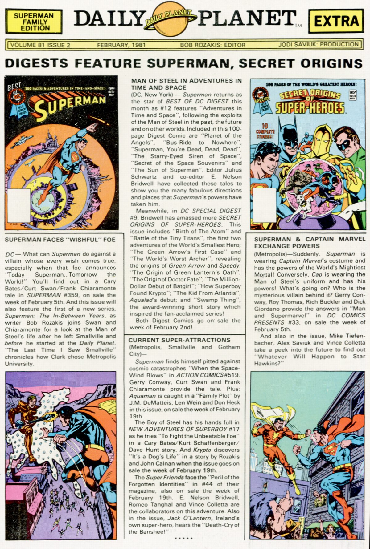 Read online The Superman Family comic -  Issue #207 - 52