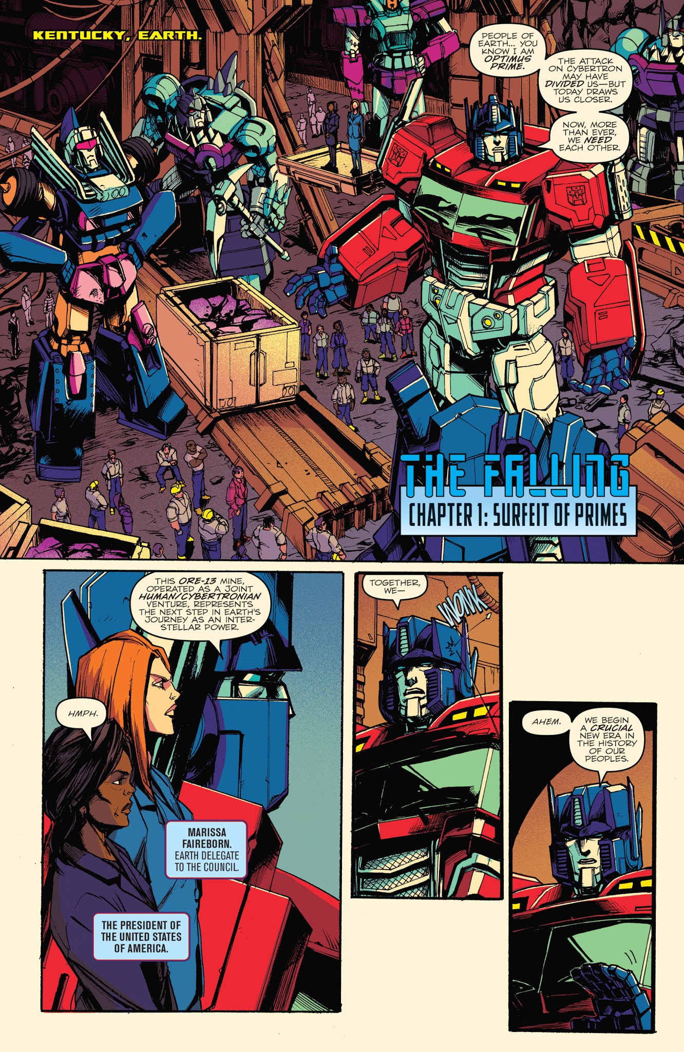 Read online Optimus Prime comic -  Issue #15 - 12