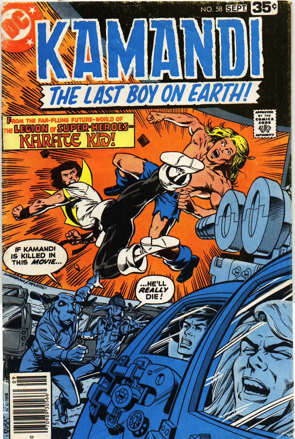 Read online Kamandi, The Last Boy On Earth comic -  Issue #58 - 1