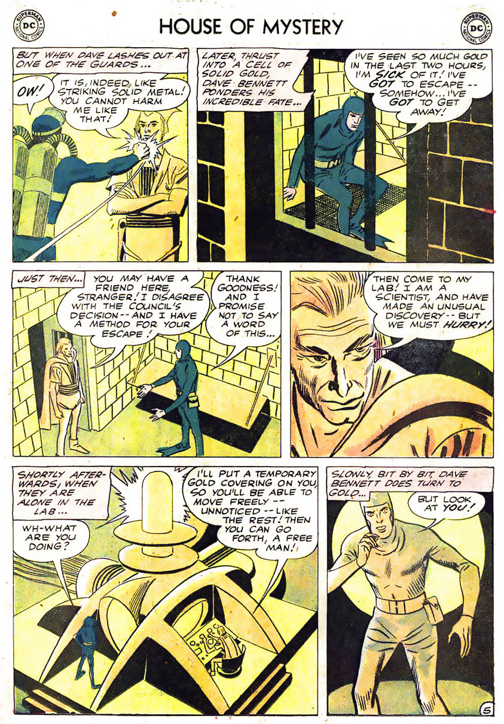 Read online House of Mystery (1951) comic -  Issue #101 - 7