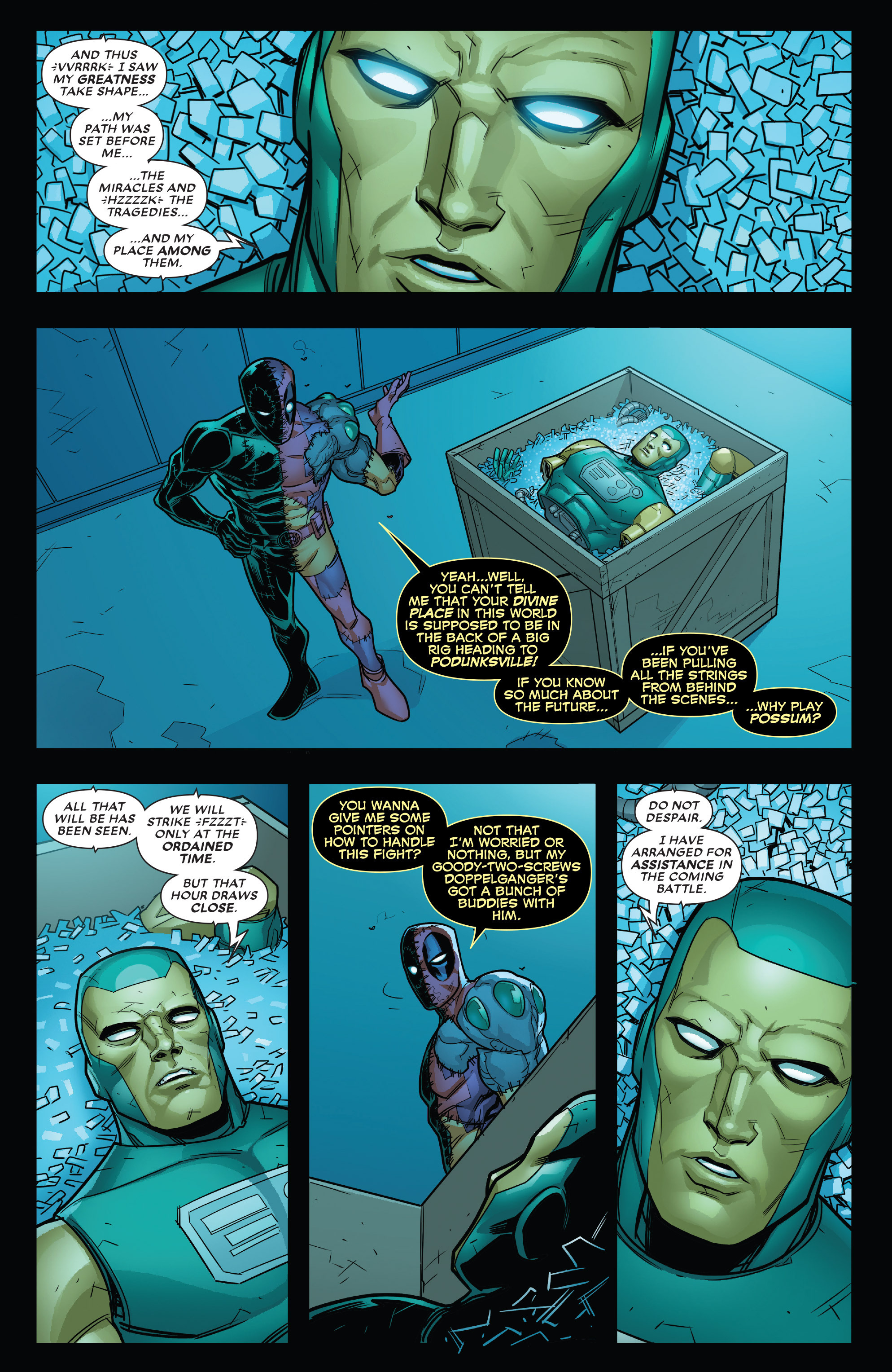 Read online Deadpool & the Mercs For Money comic -  Issue #5 - 9