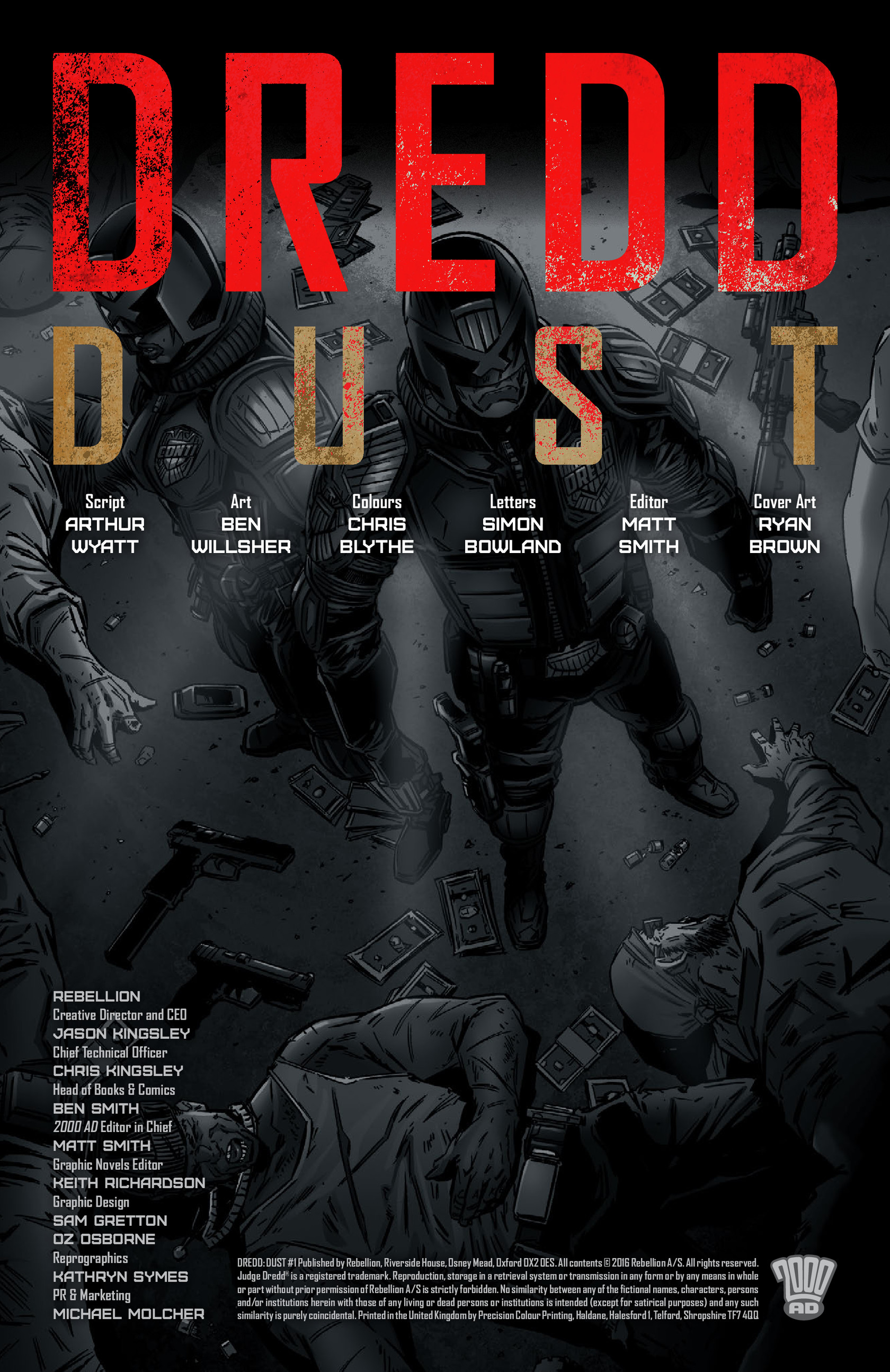 Read online Dredd: Dust comic -  Issue #1 - 2