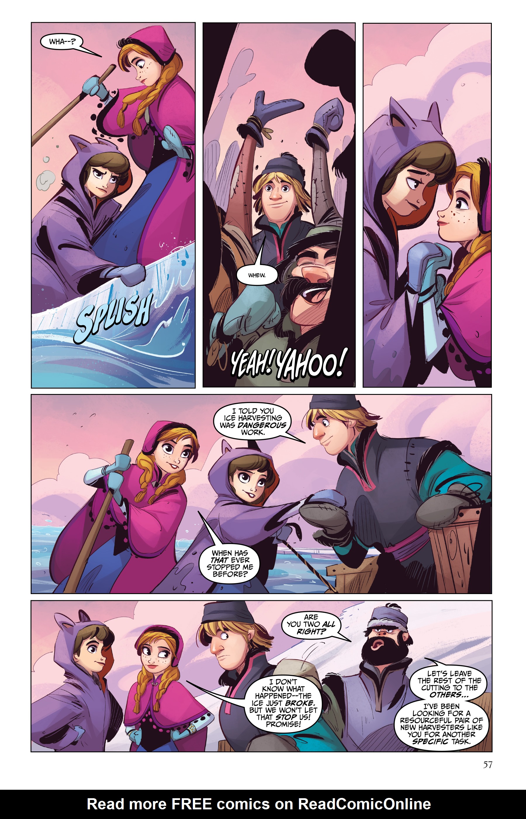 Read online Disney Frozen: Breaking Boundaries comic -  Issue # _TPB - 57