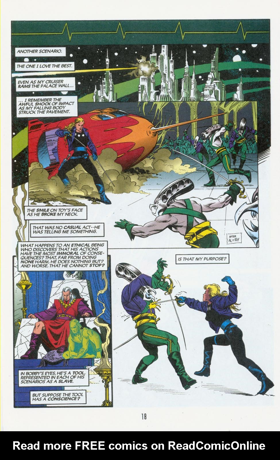 Read online Aliens/Predator: The Deadliest of the Species comic -  Issue #11 - 19