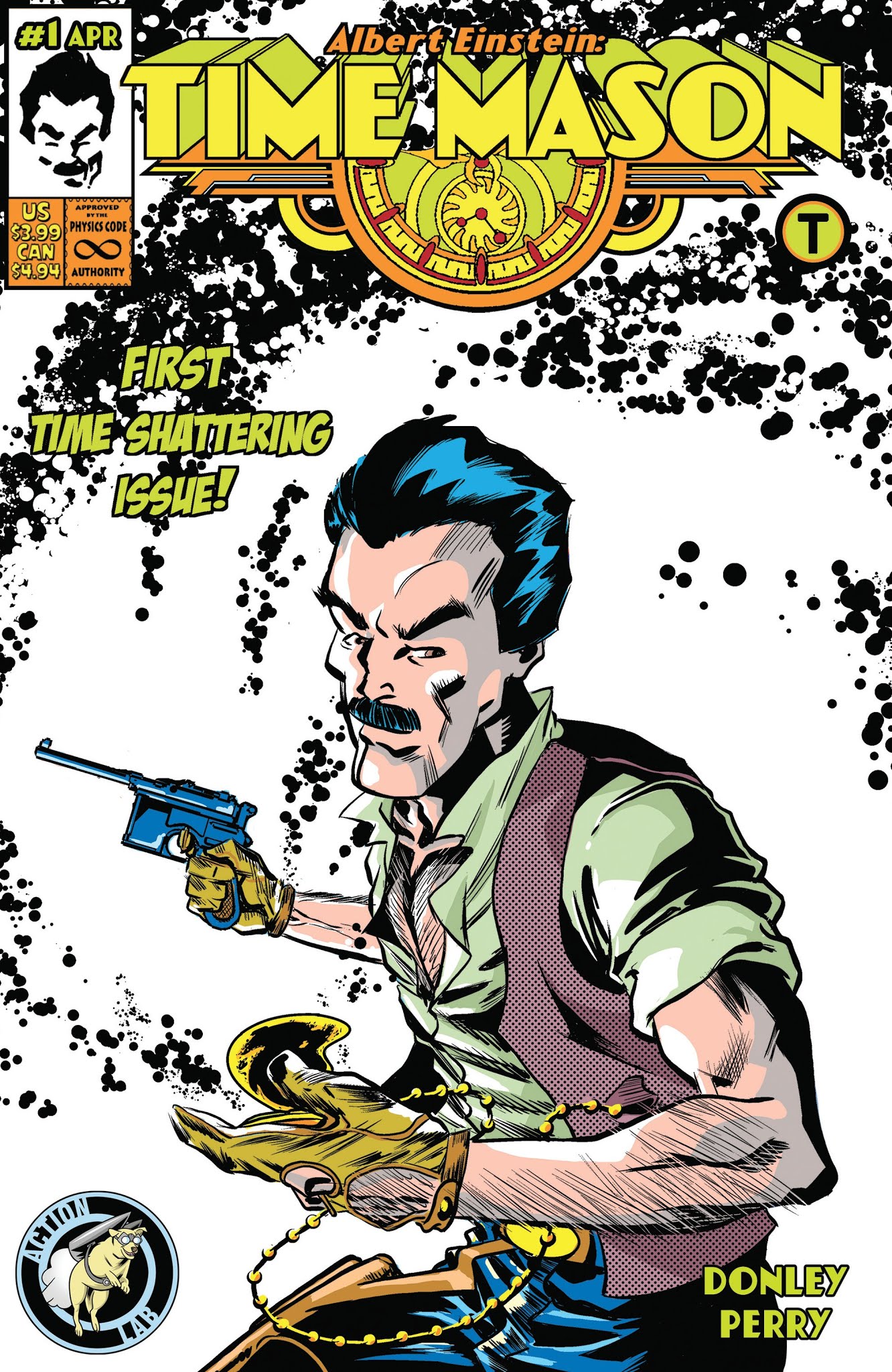Read online Albert Einstein: Time Mason comic -  Issue #1 - 2
