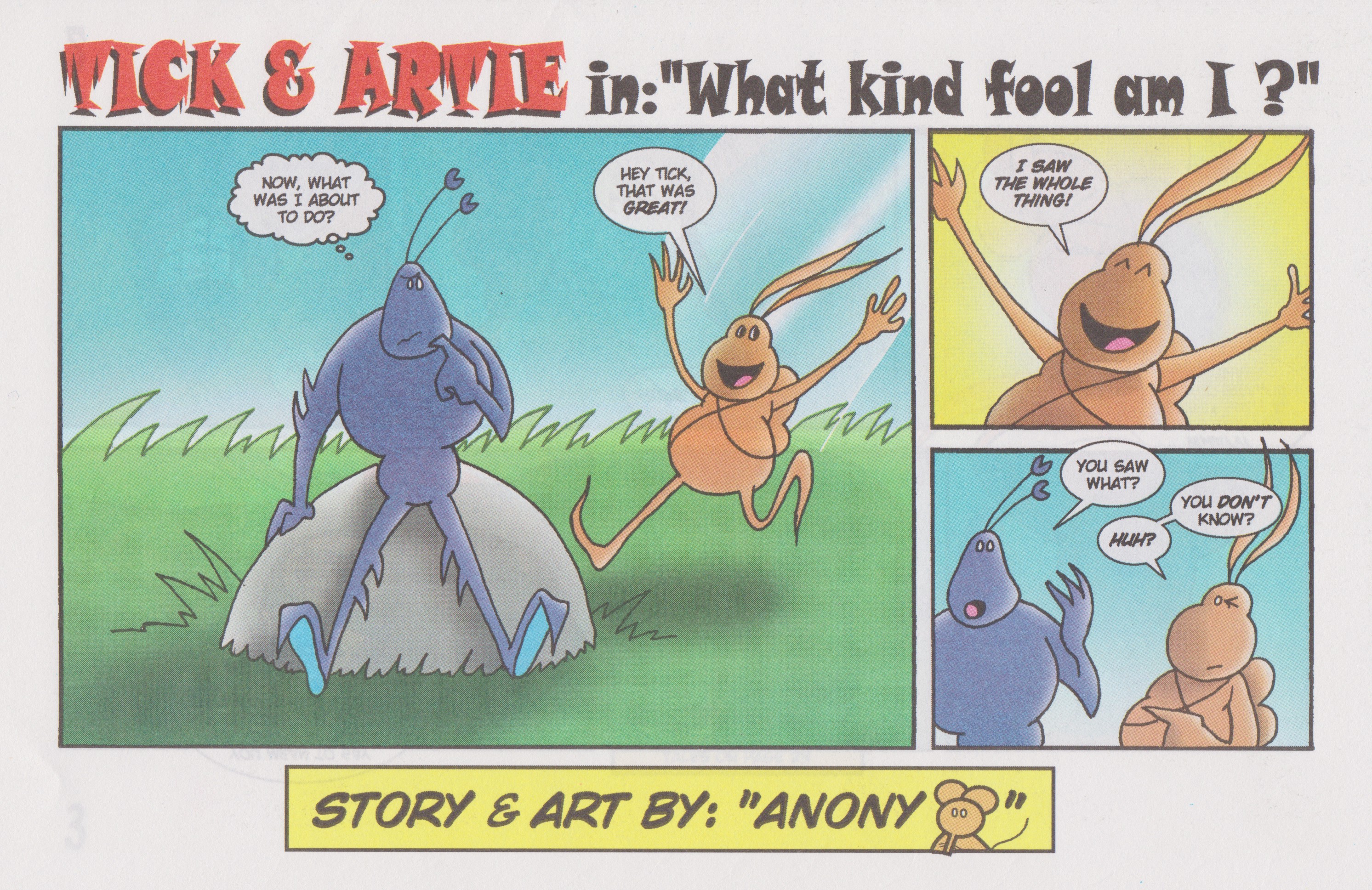 Read online Tick & Artie comic -  Issue #2 - 3
