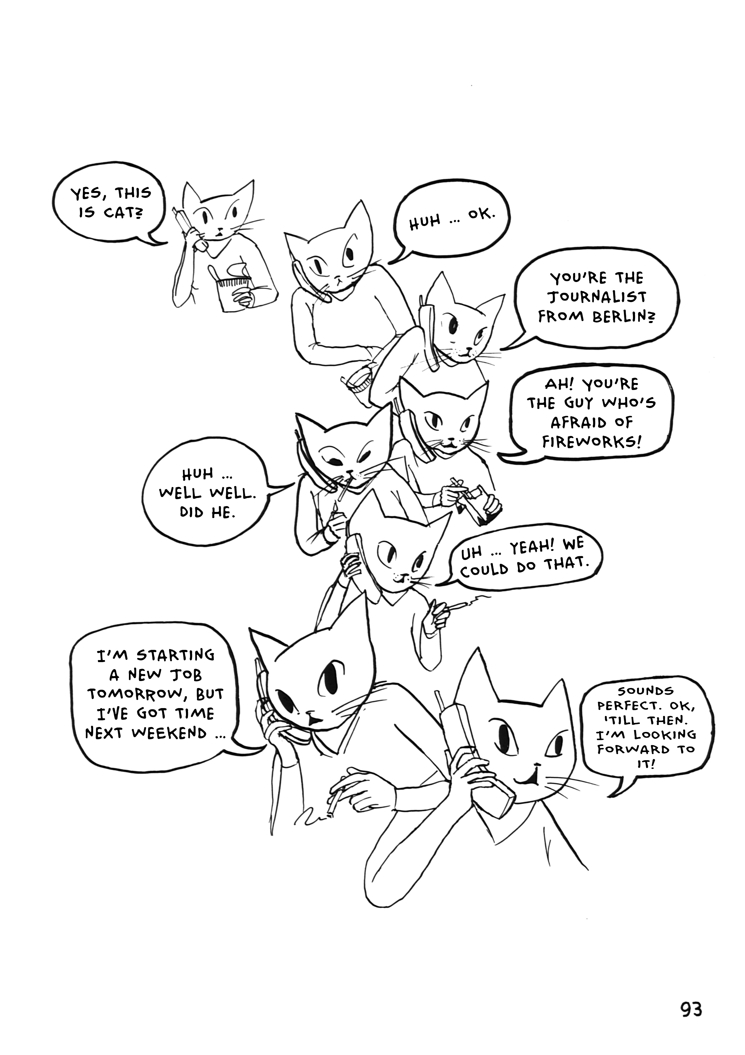 Read online Cat Hates World comic -  Issue # TPB - 93