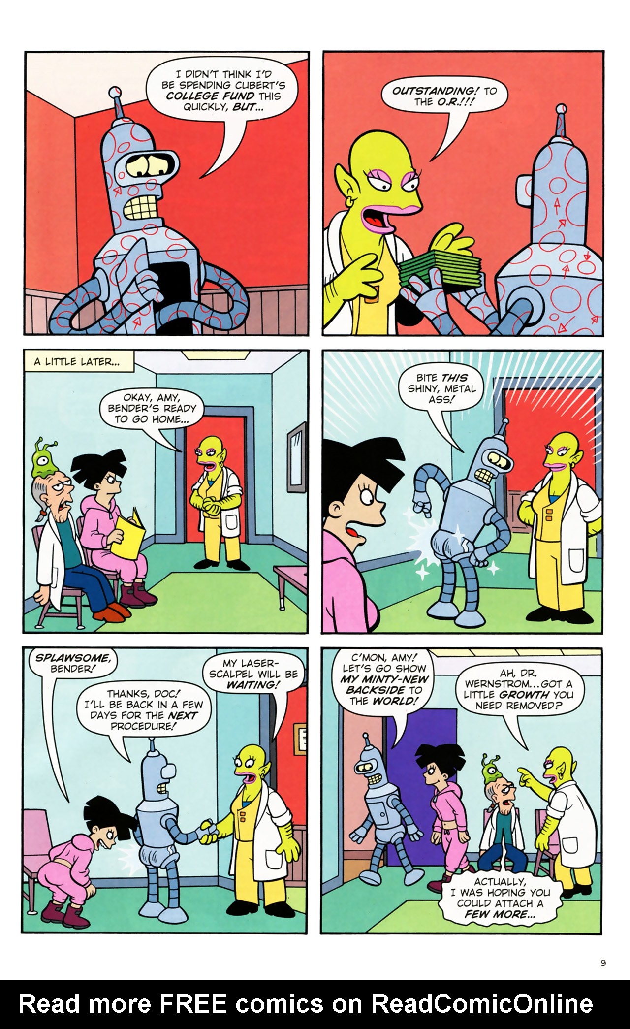 Read online Futurama Comics comic -  Issue #52 - 8