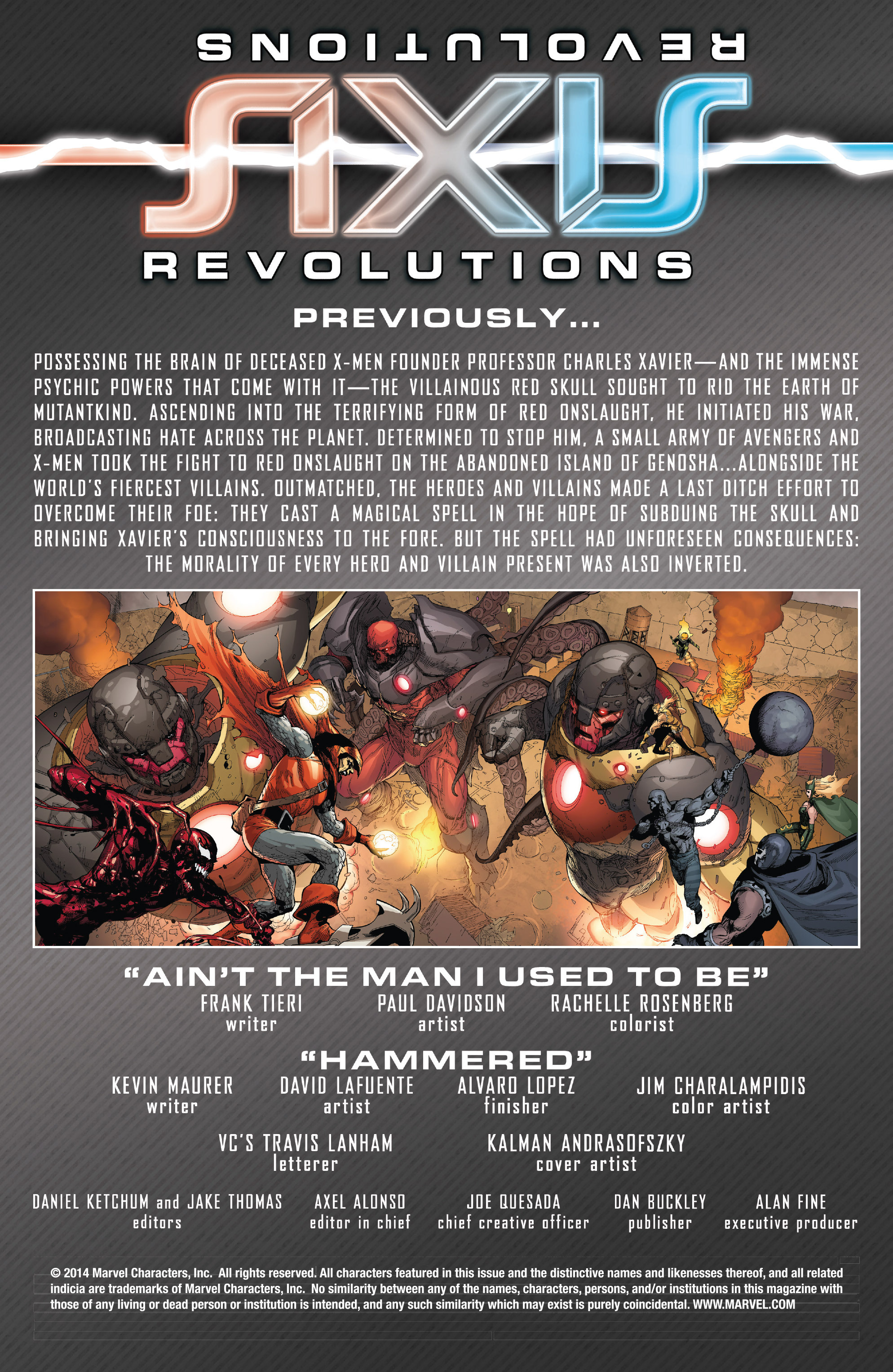 Read online AXIS: Revolutions comic -  Issue #2 - 2