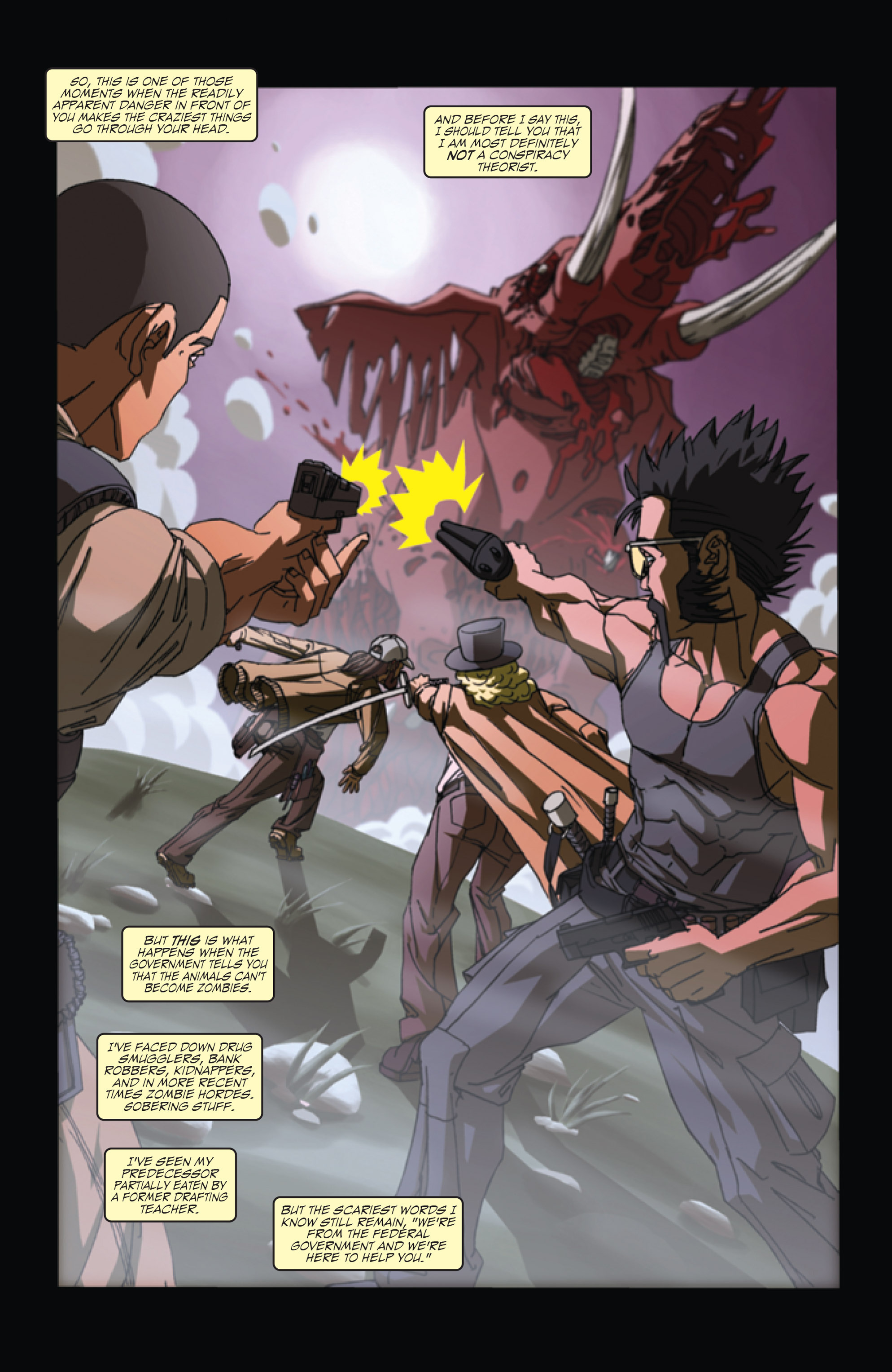Read online Zombie Proof: Zombie Zoo comic -  Issue # Full - 15