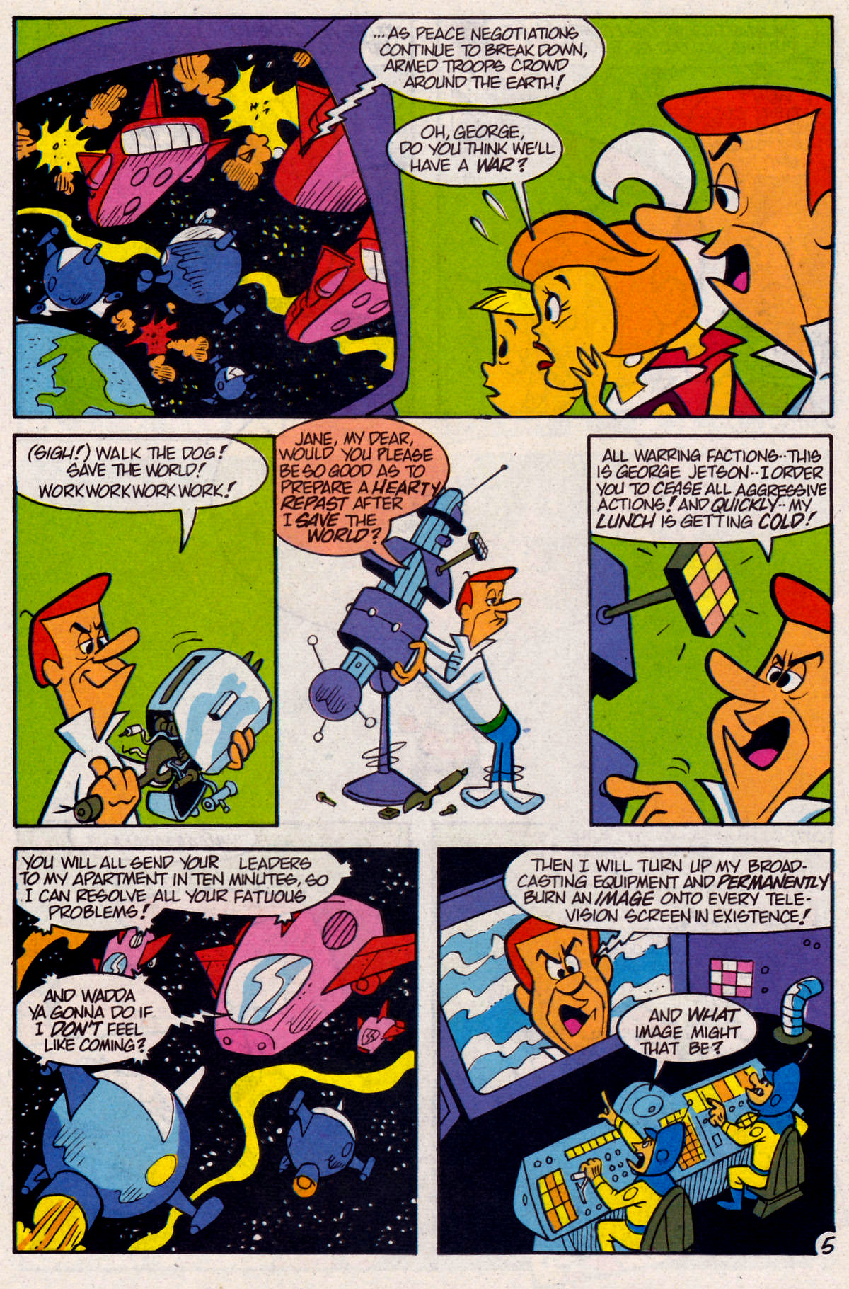 Read online The Jetsons comic -  Issue #4 - 21
