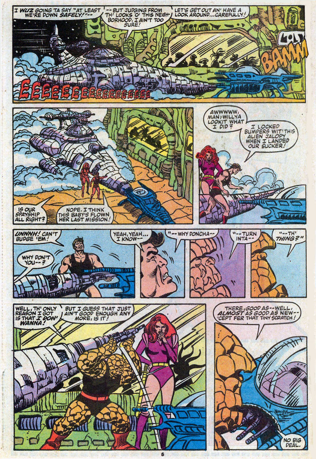 Read online The Thing comic -  Issue #15 - 6