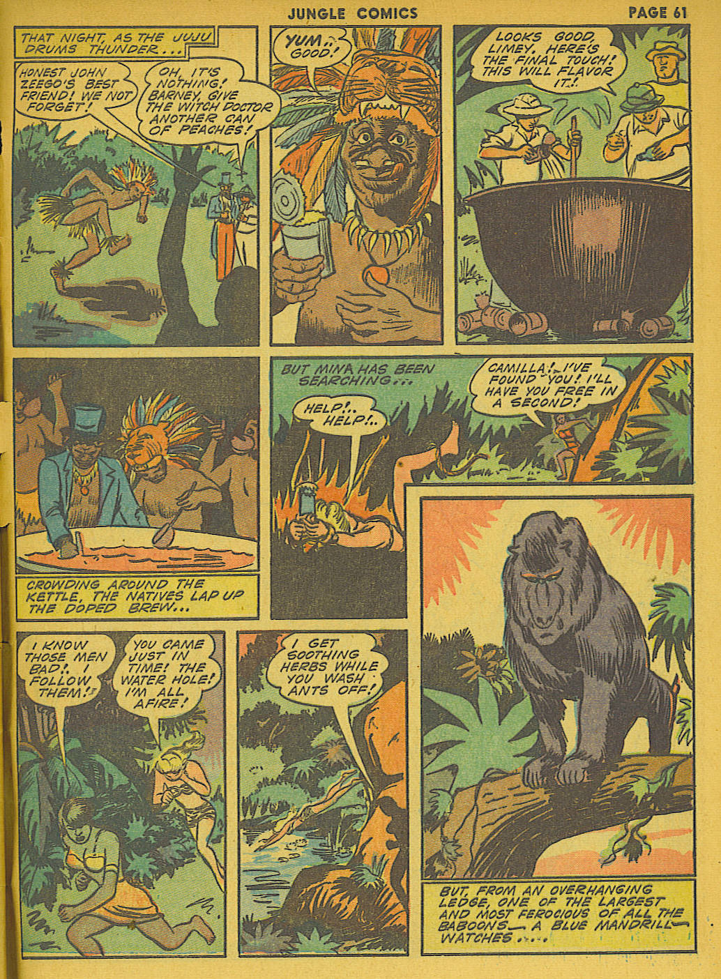 Read online Jungle Comics comic -  Issue #41 - 63