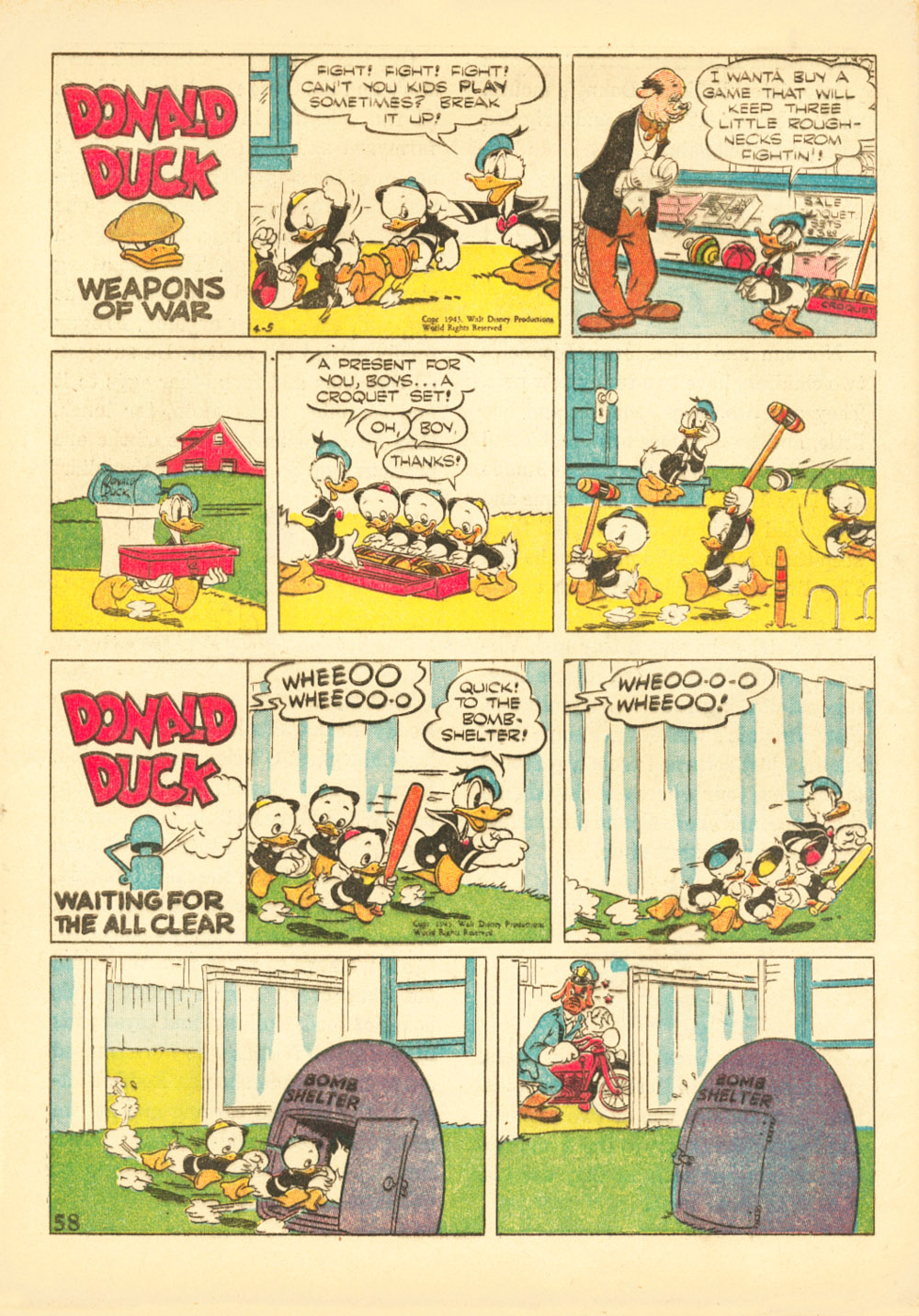 Read online Walt Disney's Comics and Stories comic -  Issue #38 - 60