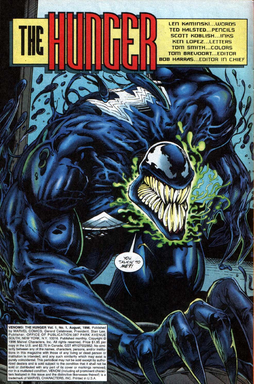 Read online Venom: The Hunger comic -  Issue #1 - 5