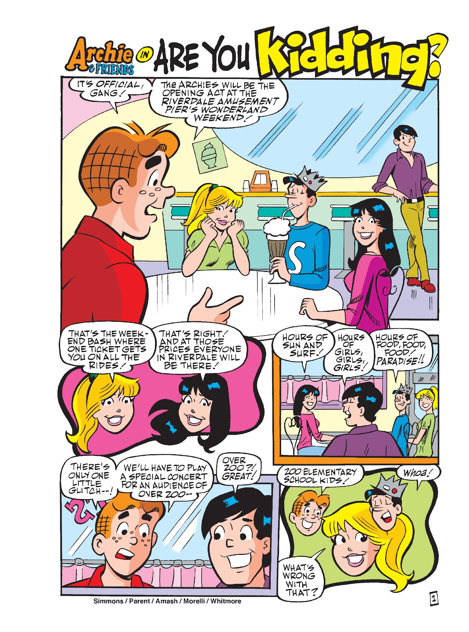Read online Archie's Funhouse Double Digest comic -  Issue #20 - 20