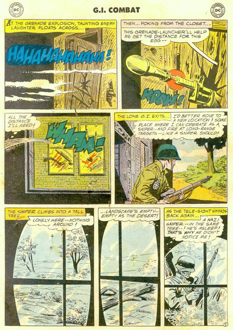 Read online G.I. Combat (1952) comic -  Issue #47 - 7
